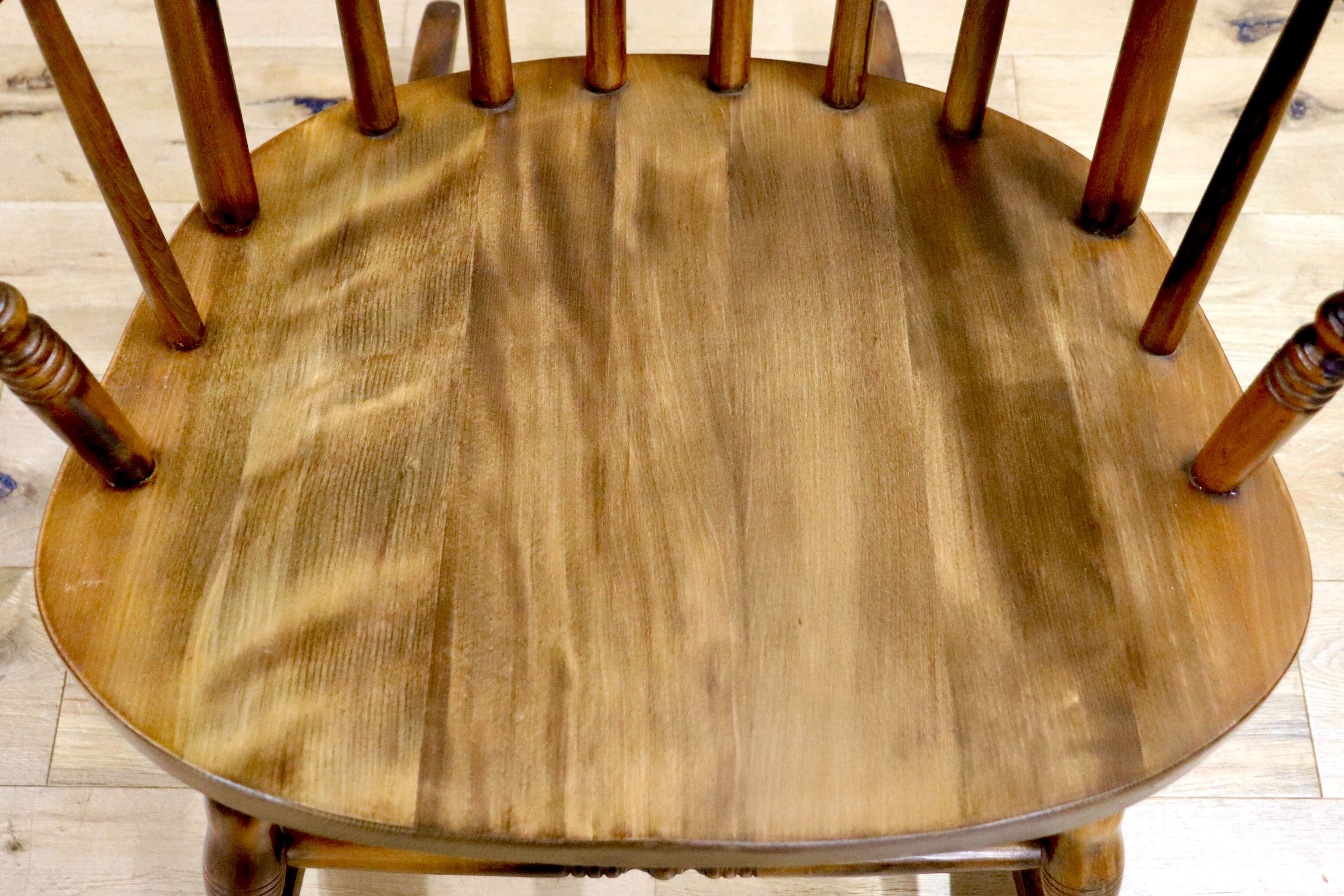 GMHN103○飛騨家具 ロッキングチェア アームチェア 揺り椅子 レトロ カントリー 古民家 ビンテージ アンティーク