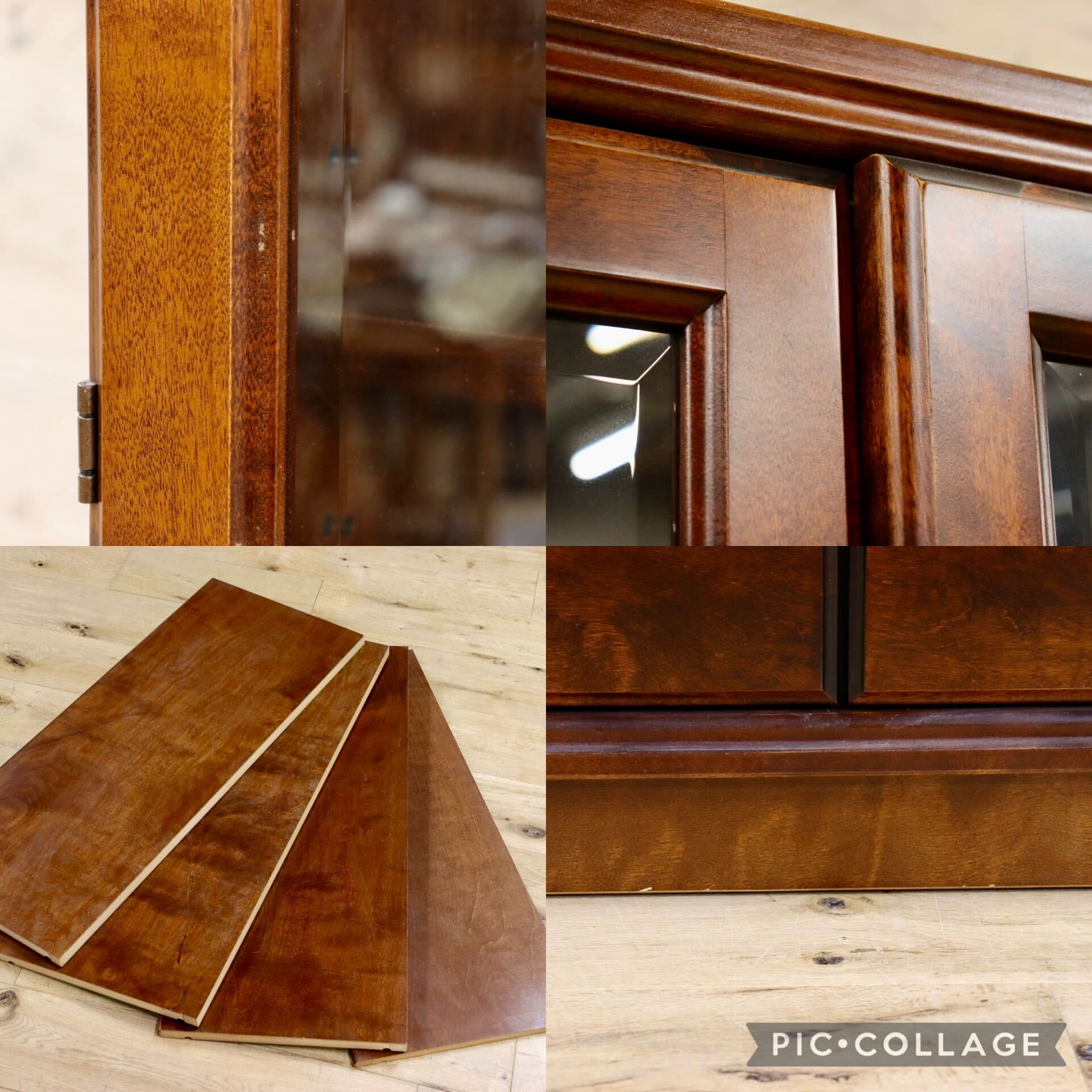 GMHH485A○Herbe / エルブ まりも 本棚 書棚 ブックシェルフ 本箱 飾り棚 キャビネット 収納家具 民芸家具 和家具 古民家 和モダン