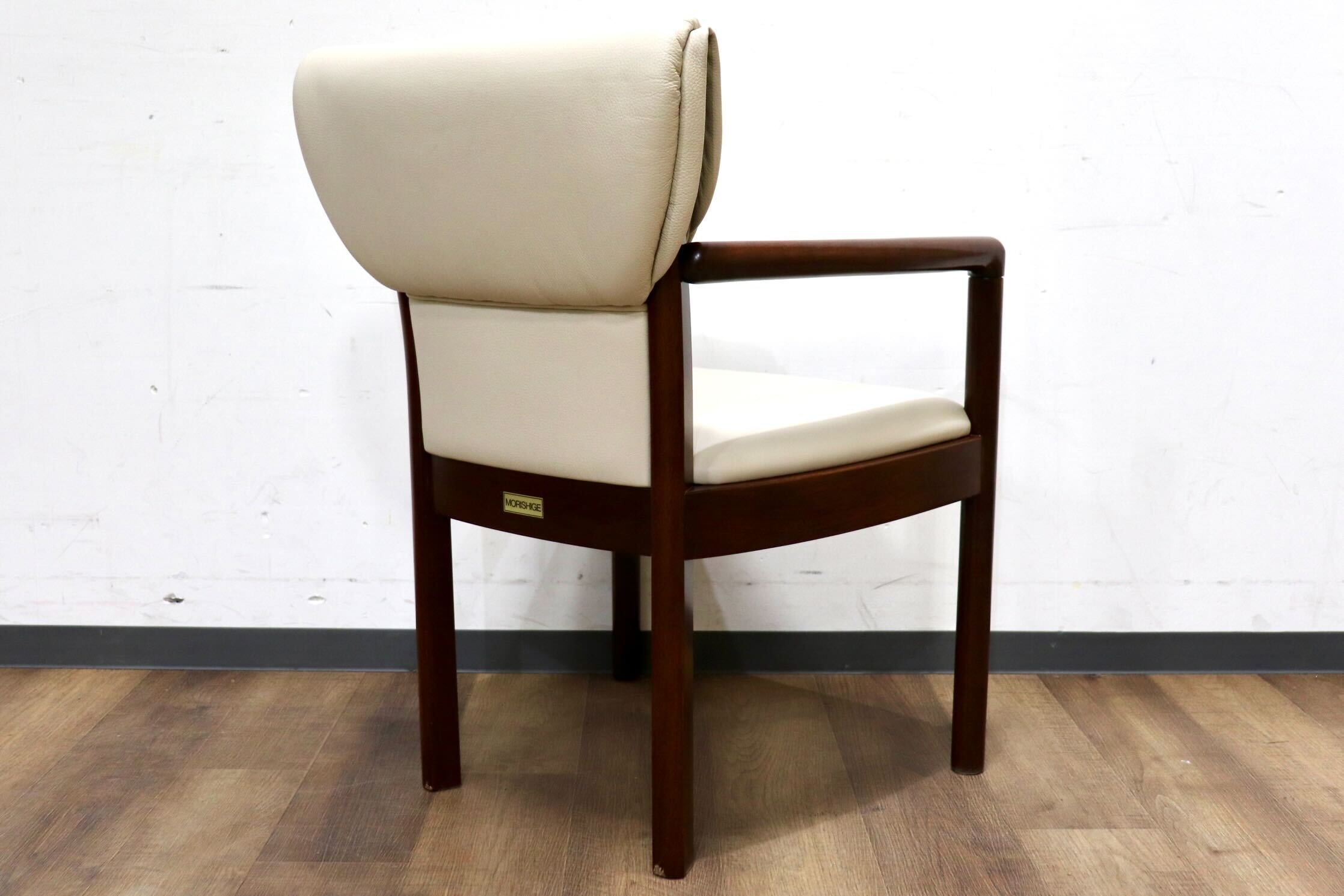 GMHH416D○モリシゲ / MORISHIGE アームチェア ダイニングチェア 食卓椅子 椅子 本革 IDC大塚家具 最高級 モダン クラシック