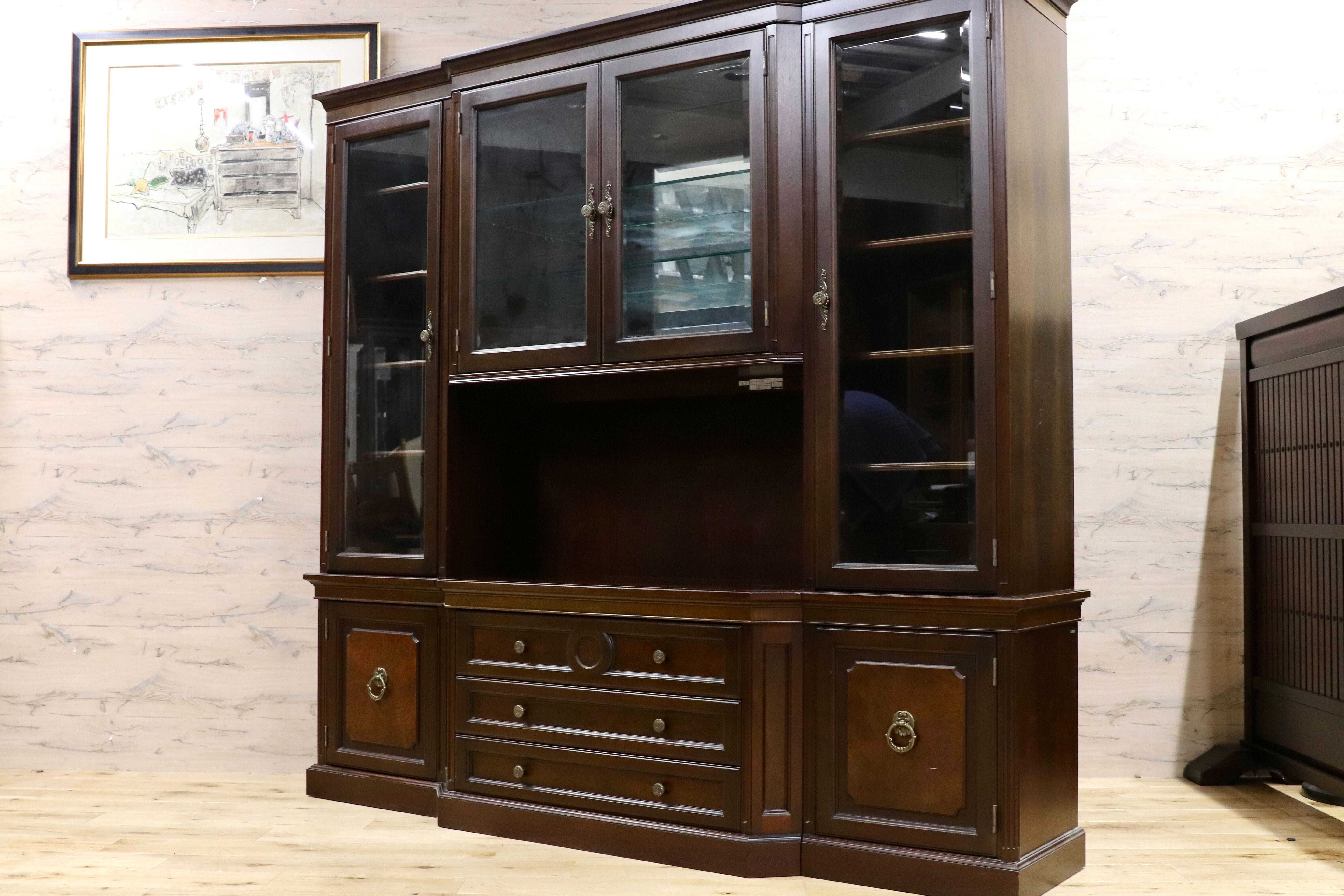 GMHS160○domani / ドマーニ PROCEED プロシード キャビネット リビングボード karimoku クラシック ヴィンテージ 定価約100万 稀少 廃番