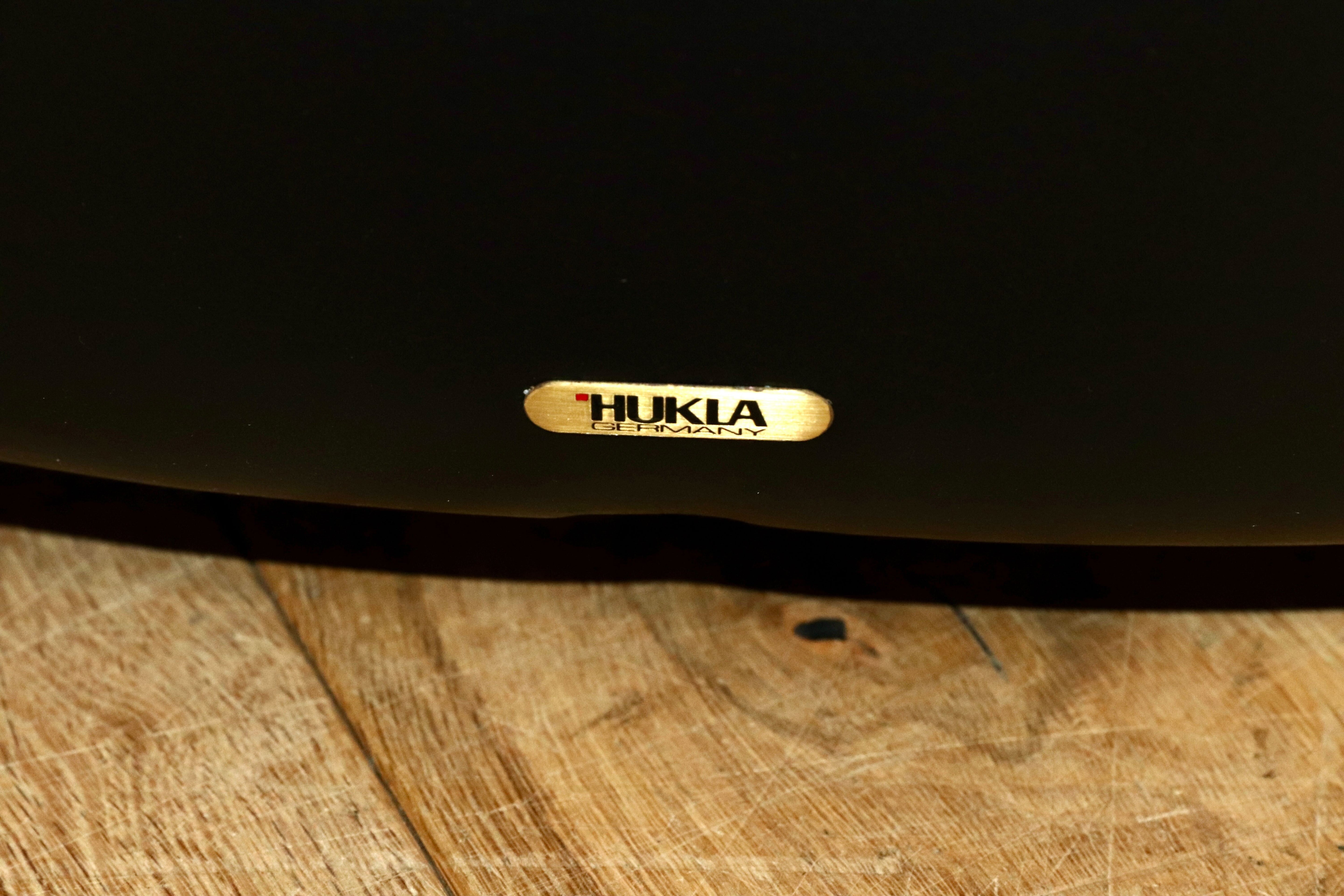 GMHN385H○HUKLA / フクラ 1人掛けソファ ラウンジチェア パーソナルチェア 黒 総革 IDC大塚家具 デザイナーズ ドイツ 約23万