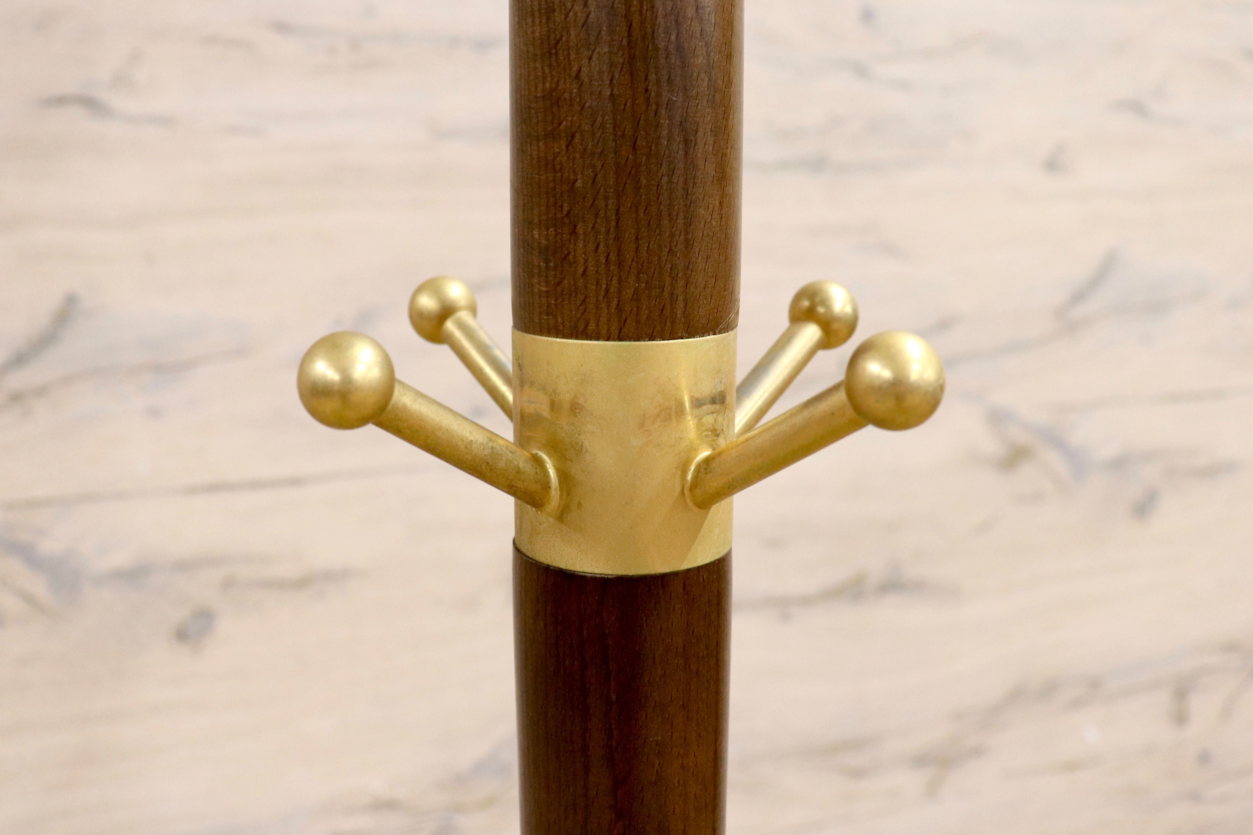 GMIS280○karimoku / カリモク コロニアル コートハンガー ポールハンガー 帽子掛け ミッドセンチュリー ヴィンテージ 国産家具