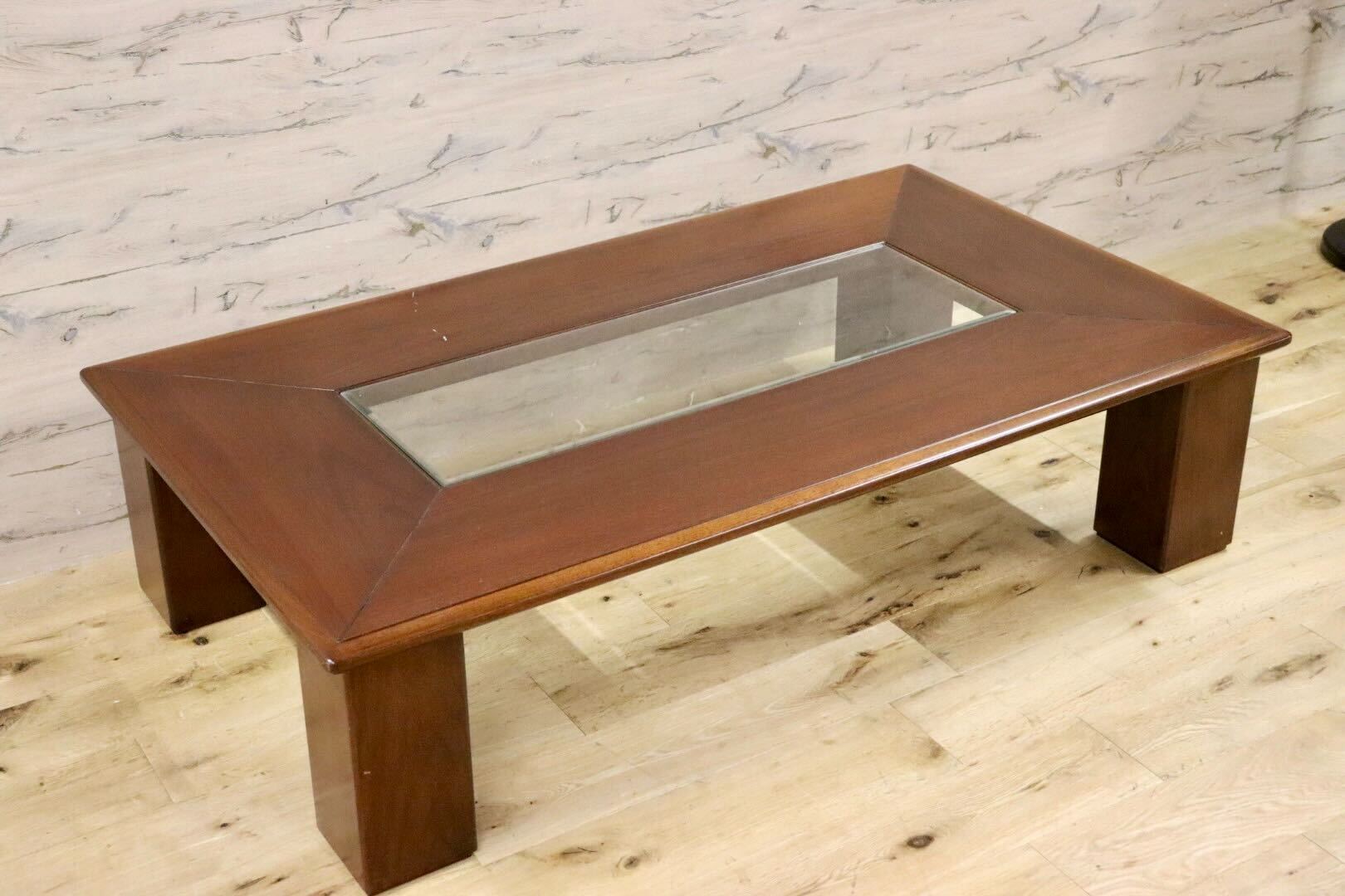 GMGK468○モリシゲ / MORISHIGE IDC大塚家具 グラハム センターテーブル リビングテーブル ローテーブル 応接 定価約19万