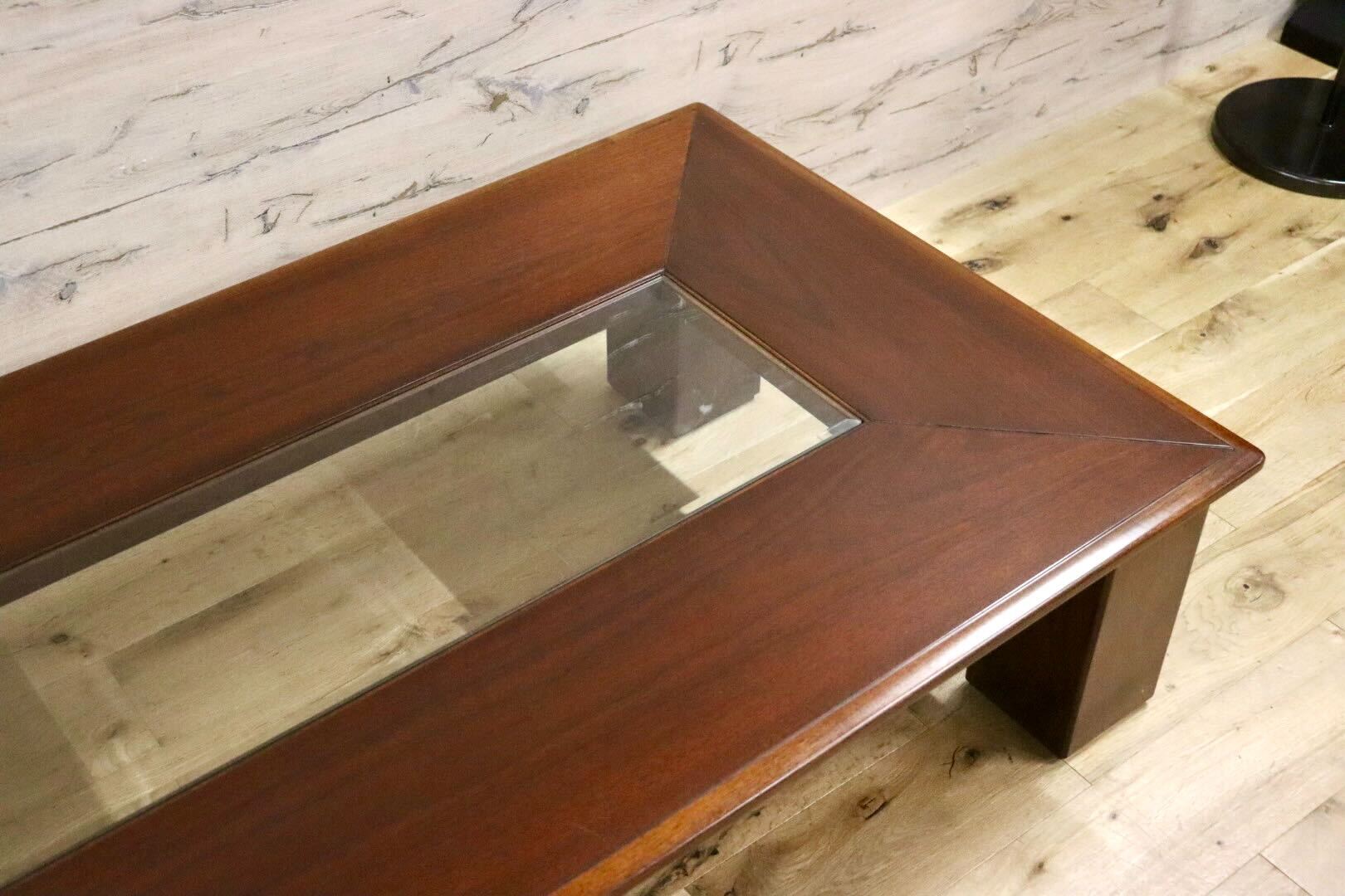 GMGK468○モリシゲ / MORISHIGE IDC大塚家具 グラハム センターテーブル リビングテーブル ローテーブル 応接 定価約19万