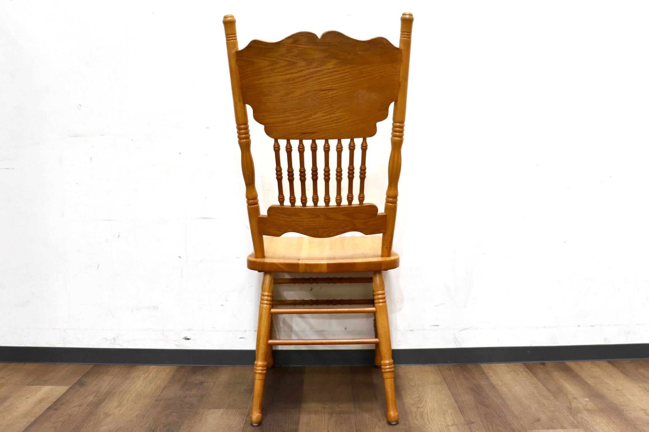 GMHH423F○Shin Lee / シンリー ダイニングチェア 食卓椅子 ハイバック オーク材 彫刻 カントリー アンティーク IDC大塚家具