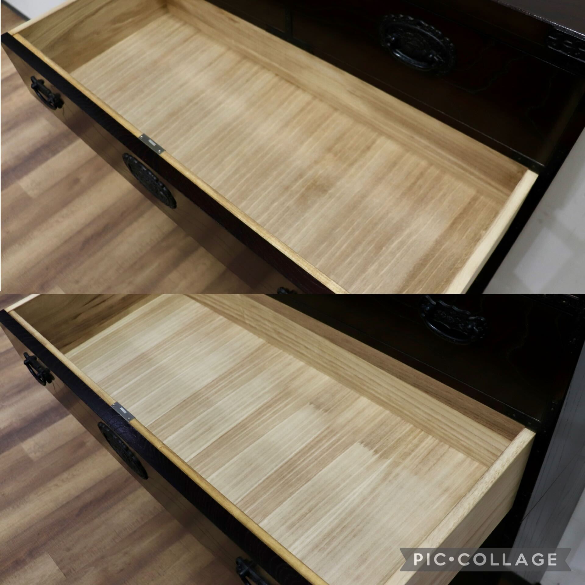 GMHH478○時代箪笥 整理箪笥 民芸箪笥 伝統工芸 チェスト 和箪笥 和家具 7段チェスト 和室 和モダン 古民家 レトロ