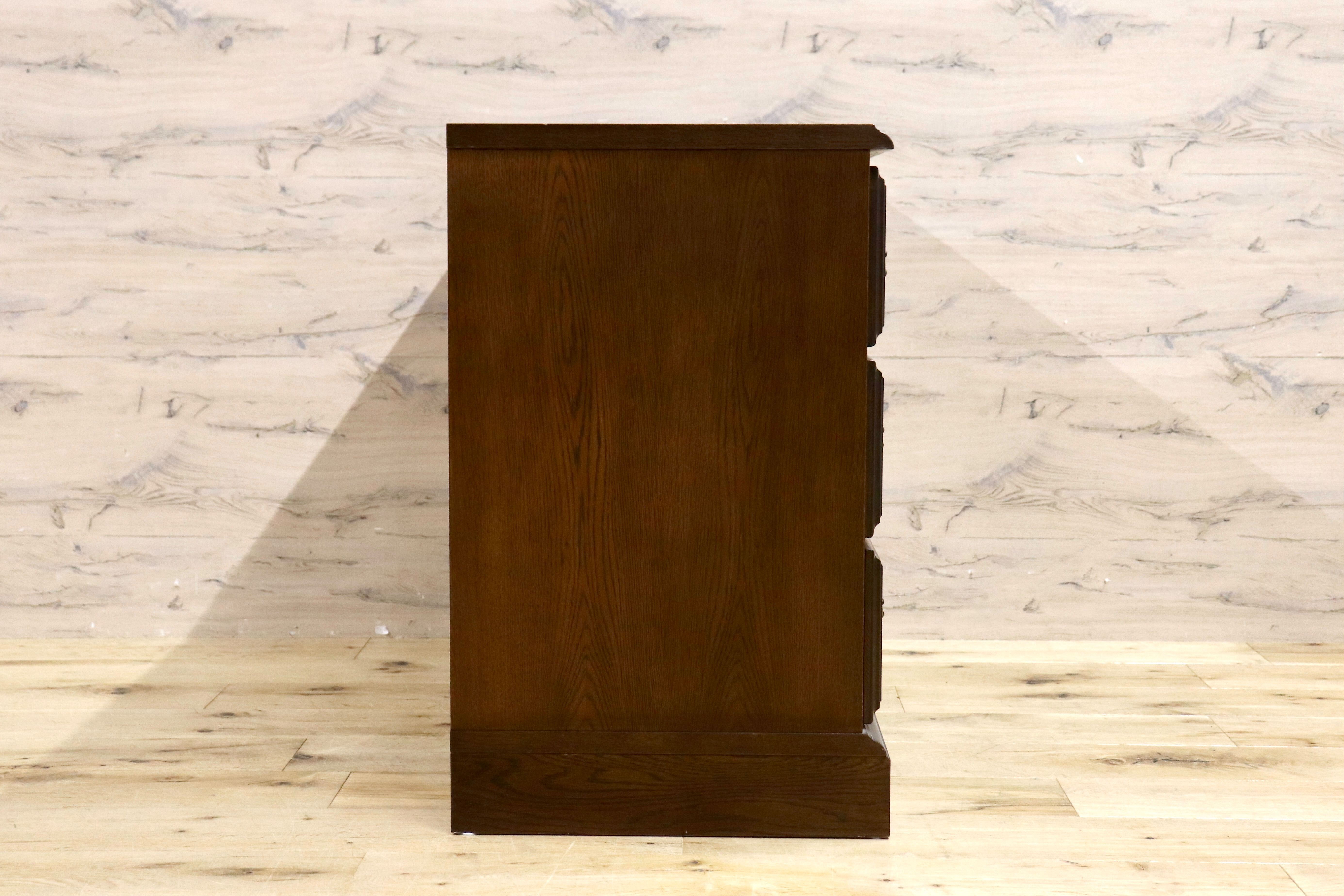 GMHS531D○domani / ドマーニ QUEENS LIFE クイーンズライフ 3段チェスト 箪笥 引き出し収納 収納家具 クラシック カリモク最高峰