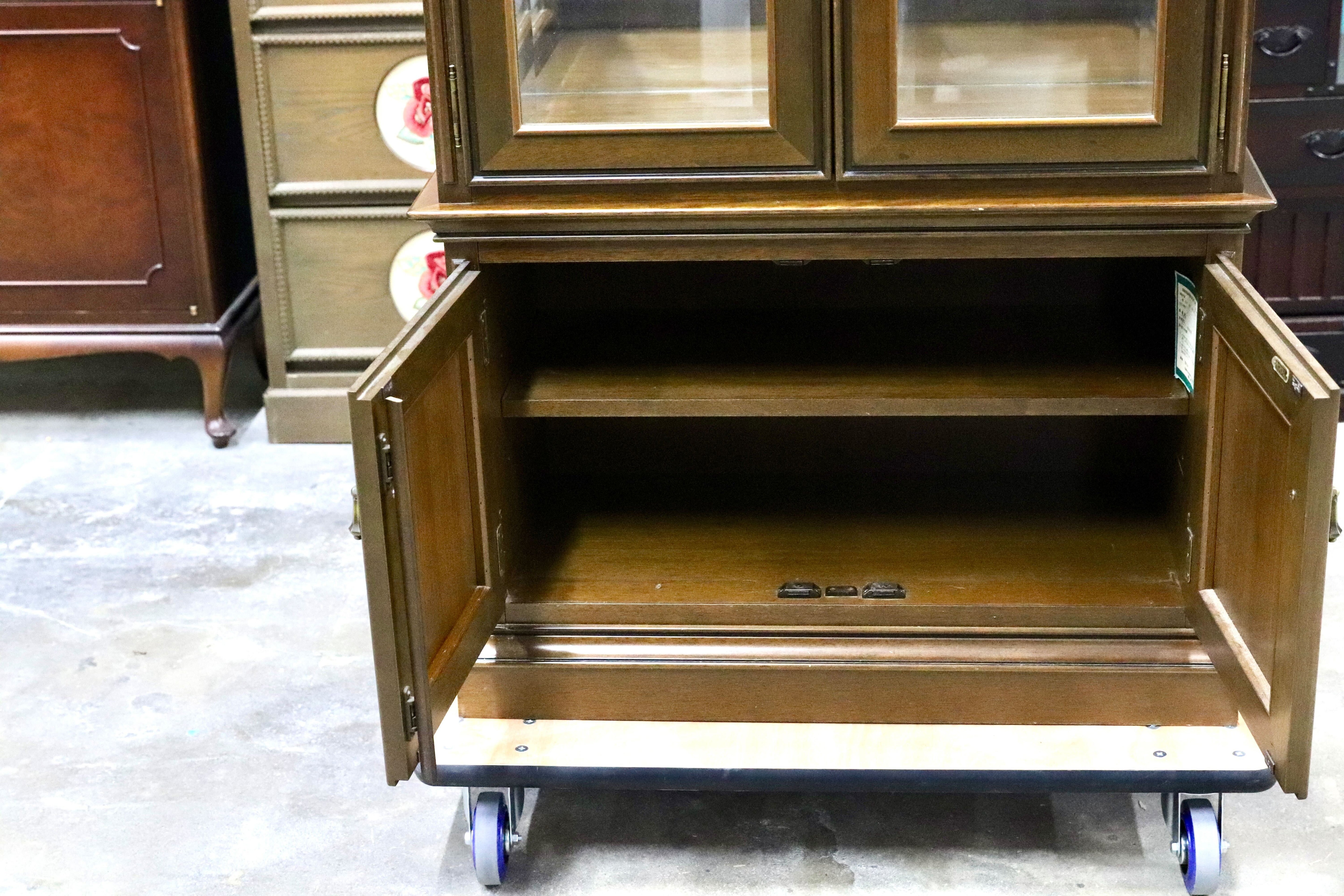 GMIK628B○maruni / マルニ ROYAL ロイヤル キャビネット 飾り棚 クラシック キュリオケース 定価約64.3万