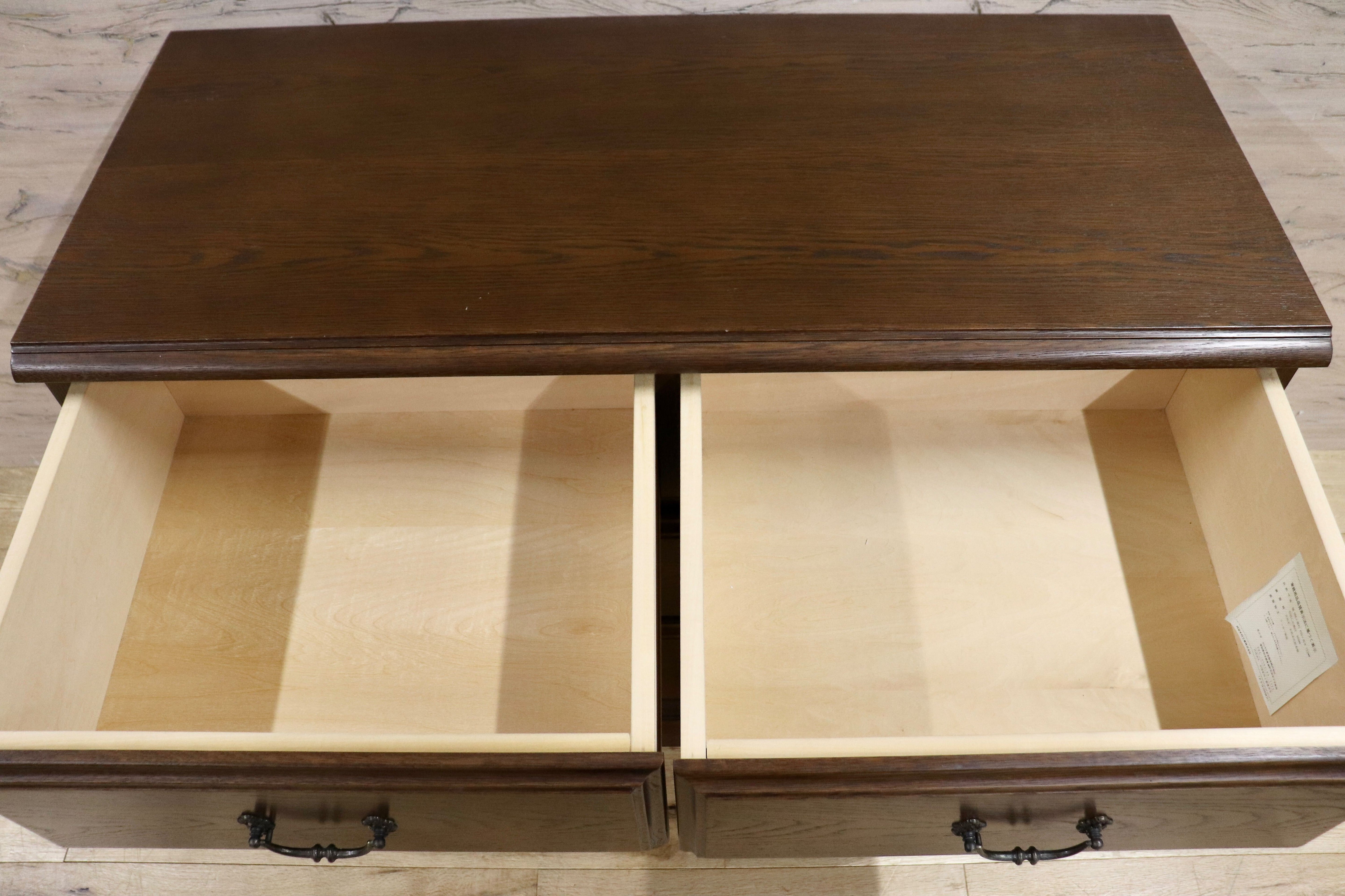 GMHS531D○domani / ドマーニ QUEENS LIFE クイーンズライフ 3段チェスト 箪笥 引き出し収納 収納家具 クラシック カリモク最高峰