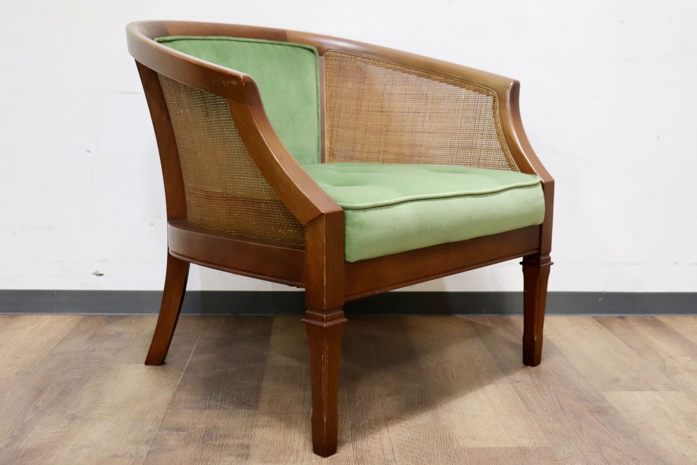 GMHH417○maruni / マルニ ニース アームチェア 1人掛けソファ シングルソファ ラウンジチェア 定価約14万