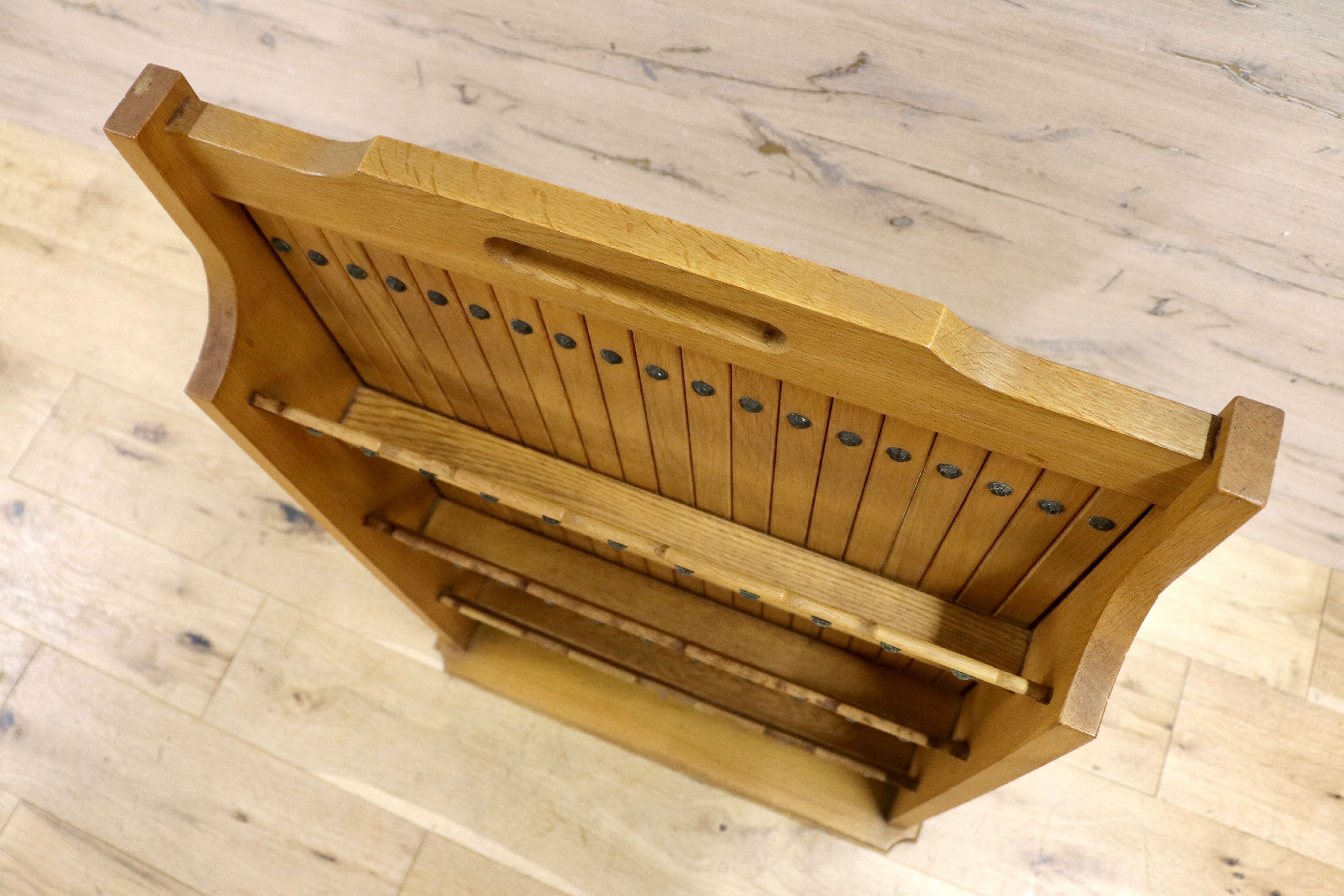 GMIS118B○カリモク / karimoku スリッパラック マガジンラック 収納 オールドカリモク レトロ ヴィンテージ カントリー