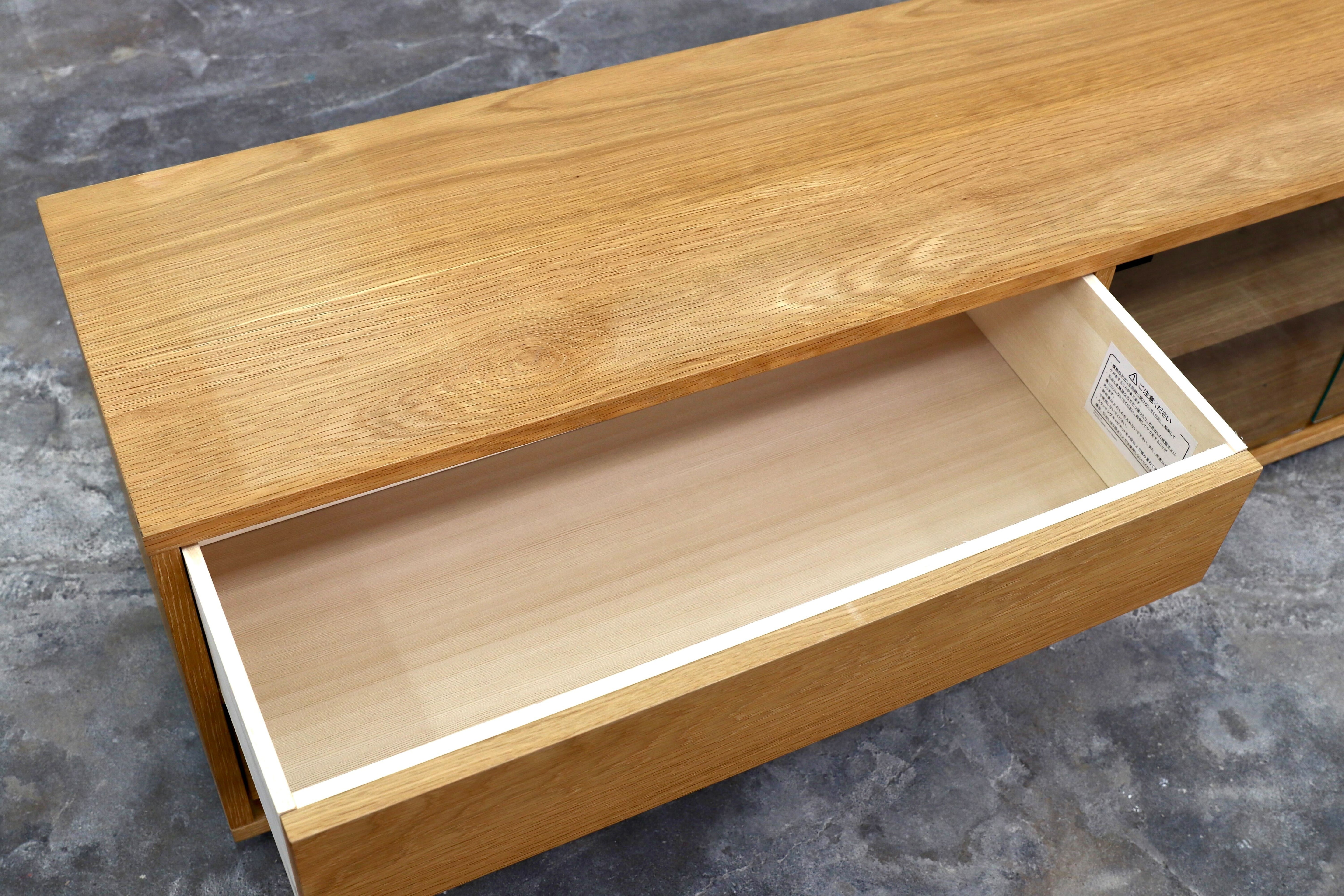 GMIK249○無印良品 / MUJI オーク テレビボード AVボード ローボード リビング収納 スタッキングボード シンプル ナチュラル