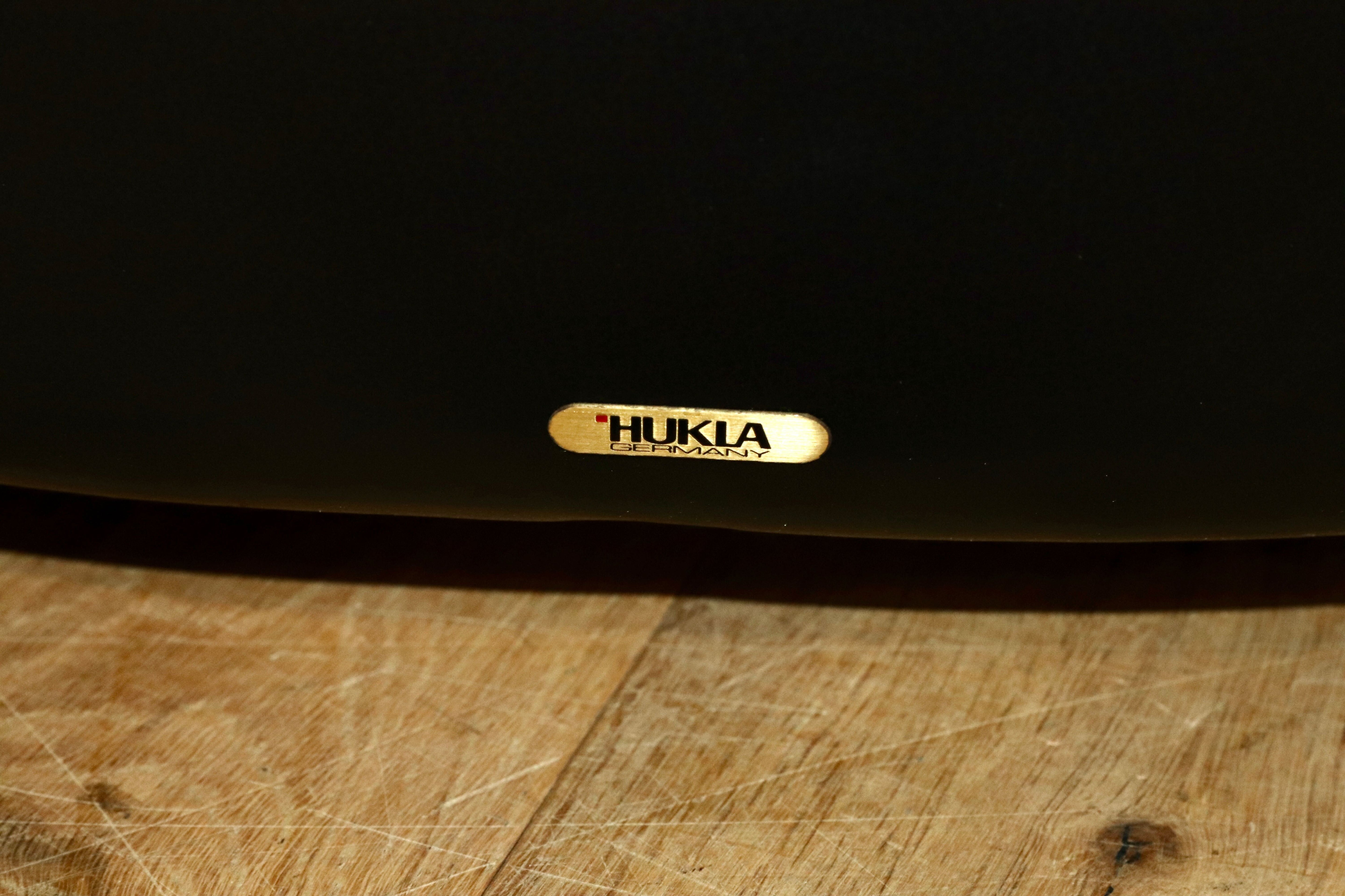 GMHN385J○HUKLA / フクラ 1人掛けソファ ラウンジチェア パーソナルチェア 黒 総革 IDC大塚家具 デザイナーズ ドイツ 約23万