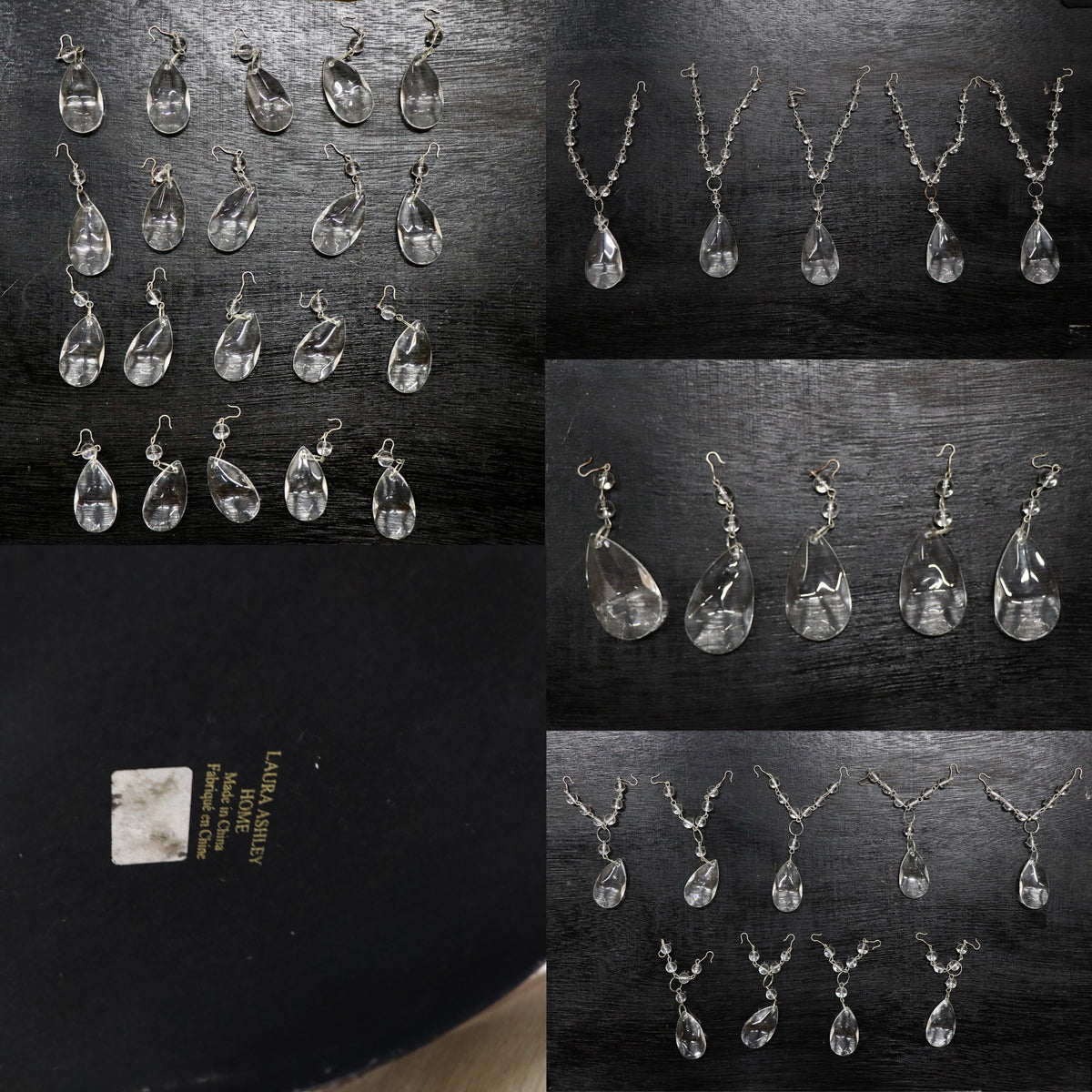 GMJS190B○LAURA ASHLEY / ローラアシュレイ ヴィンテージ フロアライト フロアスタンド スタンド照明 シャンデリア クリスタル ゴールド