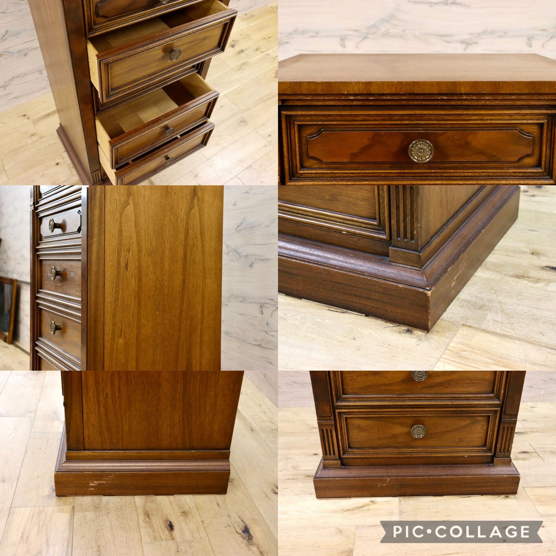 GMHK793A○DREXEL HERITAGE / ドレクセルヘリテイジ FRANCESCA フランチェスカ ランジェリーチェスト トールチェスト ヴィンテージ