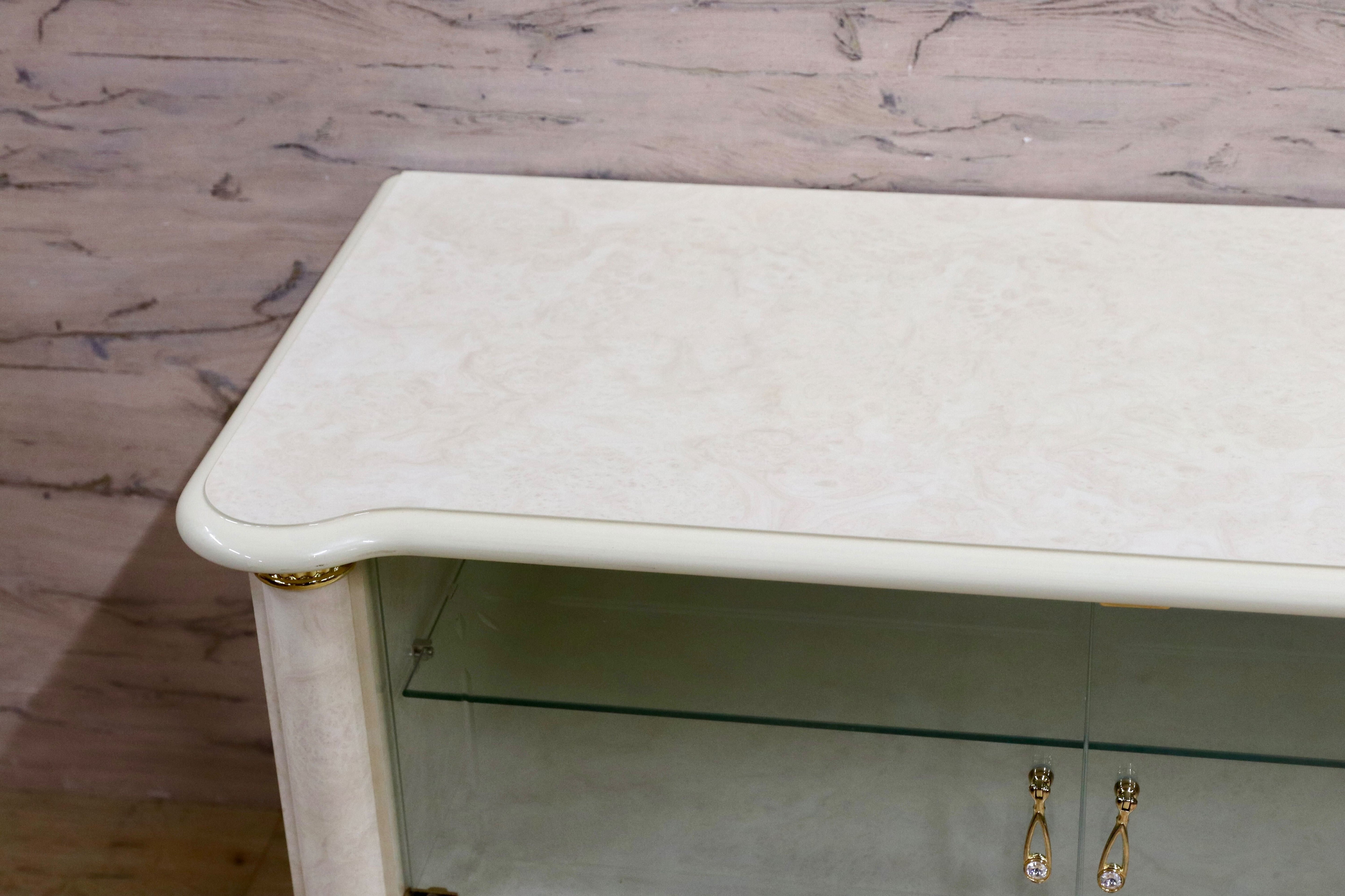 GMIS433○Saltarelli MOBILI / サルタレッリモビリ テレビボード TVボード AVボード ローボード リビング収納 ホワイト イタリア 約24万