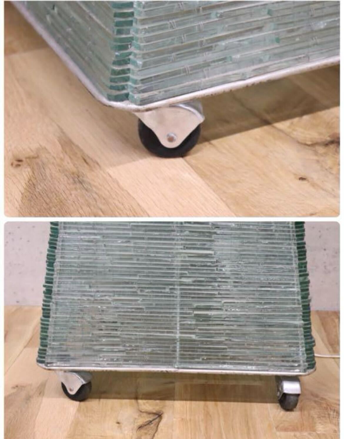 gmct.238 ○ スタンド照明 フロアライト フロアランプ ヨーロッパ 輸入品 デザイナーズ ガラス リビング 寝室