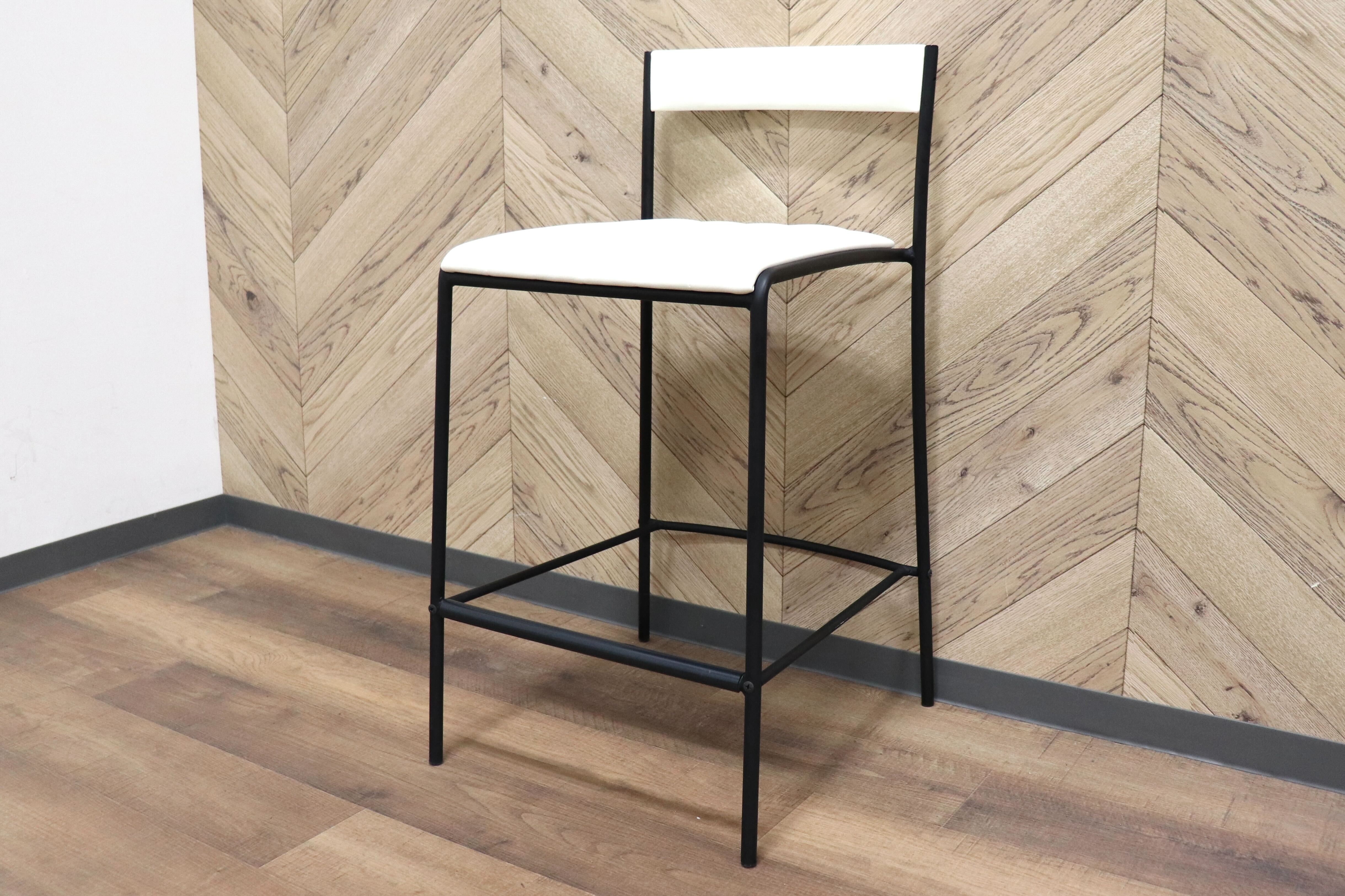 GMHK126B○AD CORE / エーディコア AMATO アマート カウンターチェア ハイチェア バーチェア レザー 椅子 インダストリアル 展示品