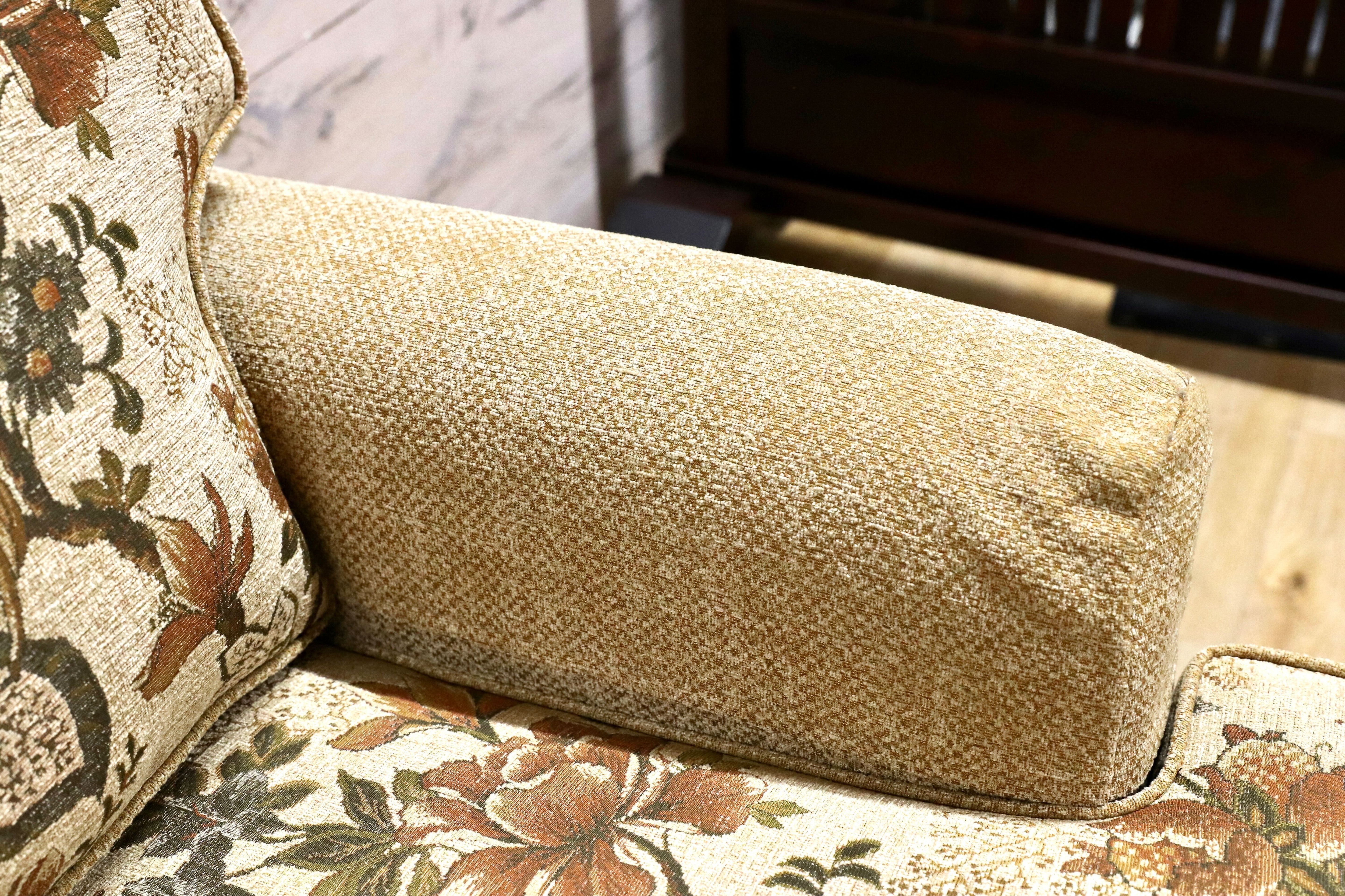 GMGS154B○DREXEL HERITAGE / ドレクセルヘリテイジ 最高級 3人掛けソファ トリプルソファ ファブリック クラシック 定価約120万 美品