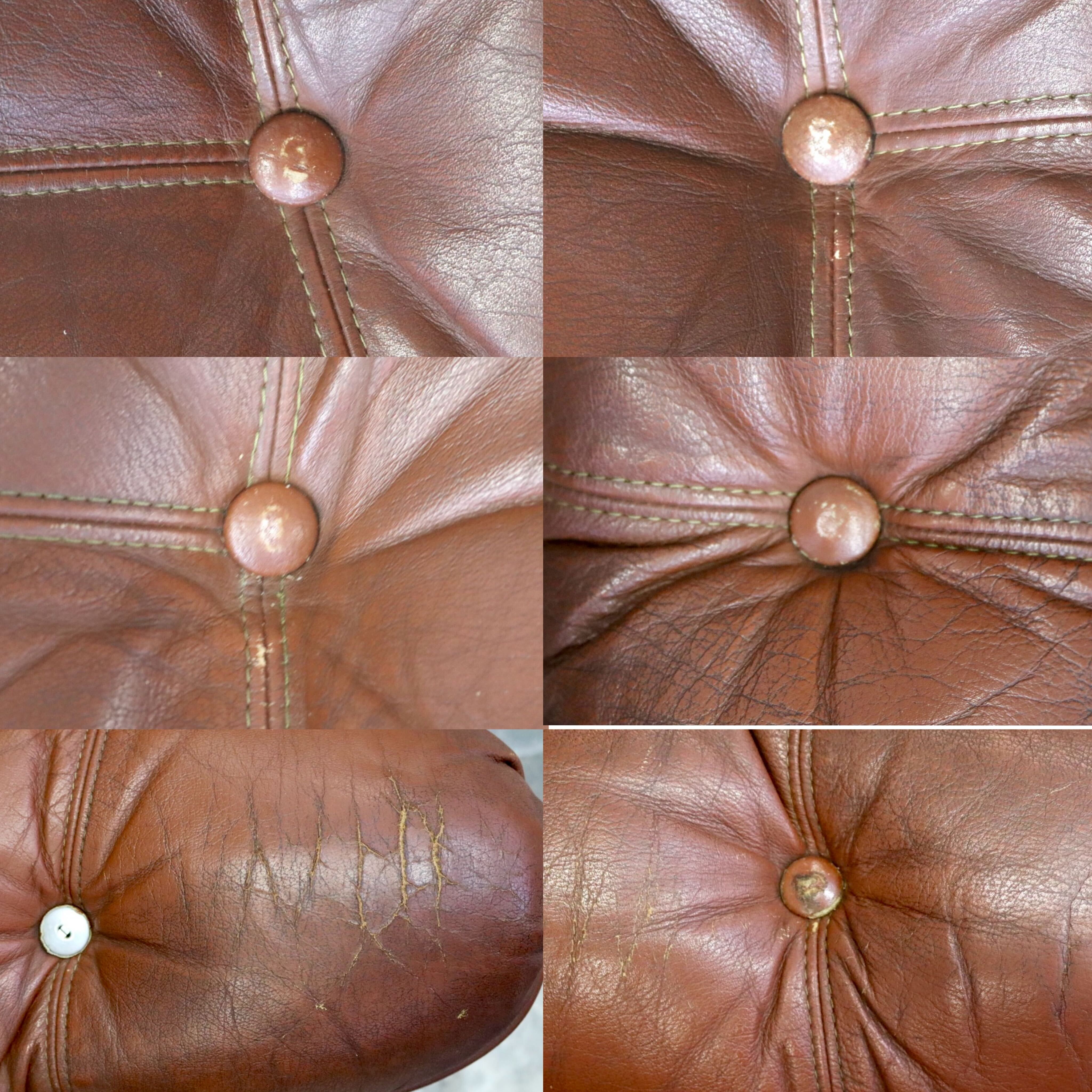 GMIH223G○maruni / マルニ Madison 1人掛けソファ シングルソファ 本革 ブラウン 北欧スタイル ヴィンテージ オールドマルニ 希少