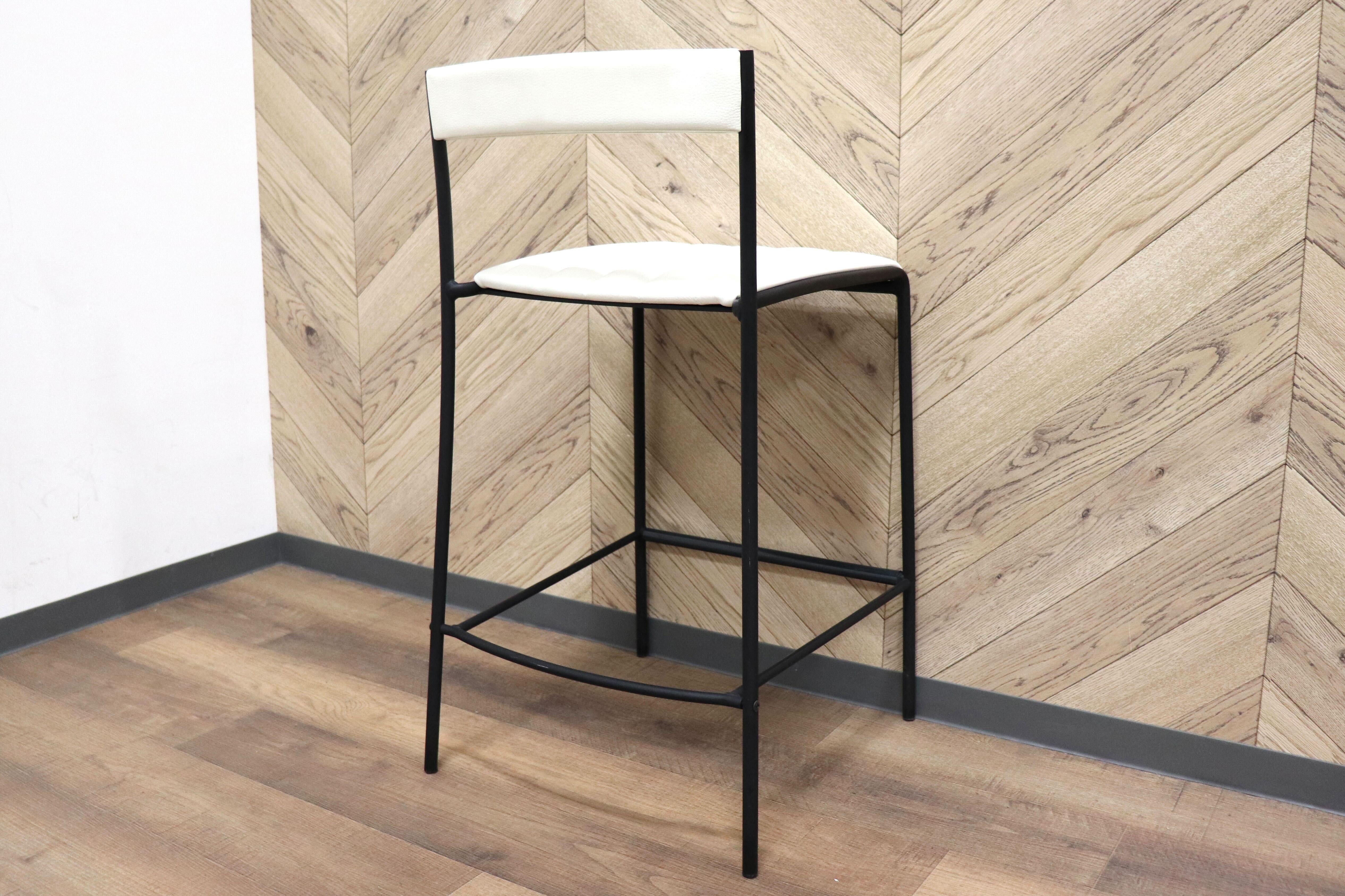 GMHK126B○AD CORE / エーディコア AMATO アマート カウンターチェア ハイチェア バーチェア レザー 椅子 インダストリアル 展示品