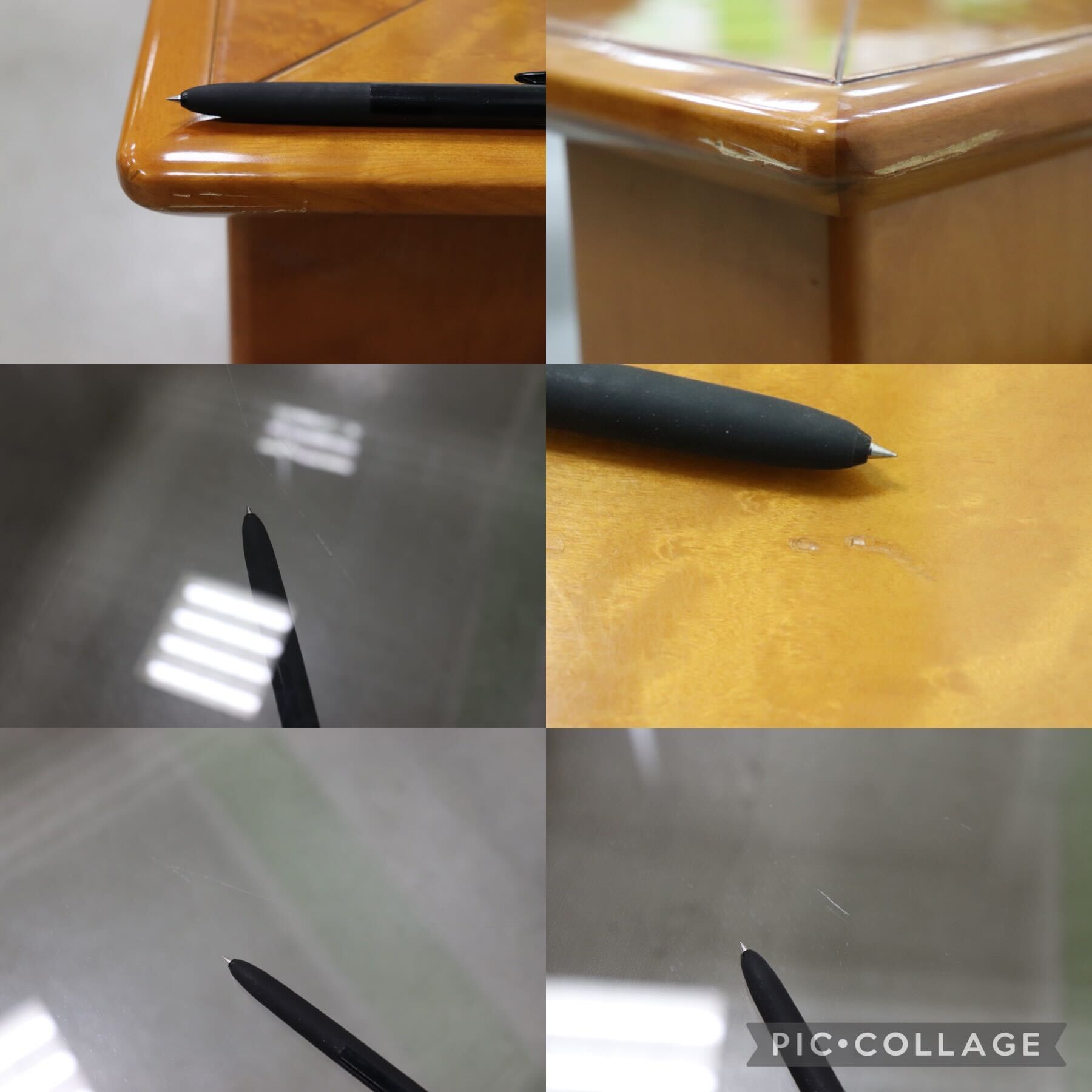 GMGK145○モリシゲ / MORISHIGE グラハム センターテーブル ガラステーブル バーズアイメープル IDC大塚家具 定価約17万