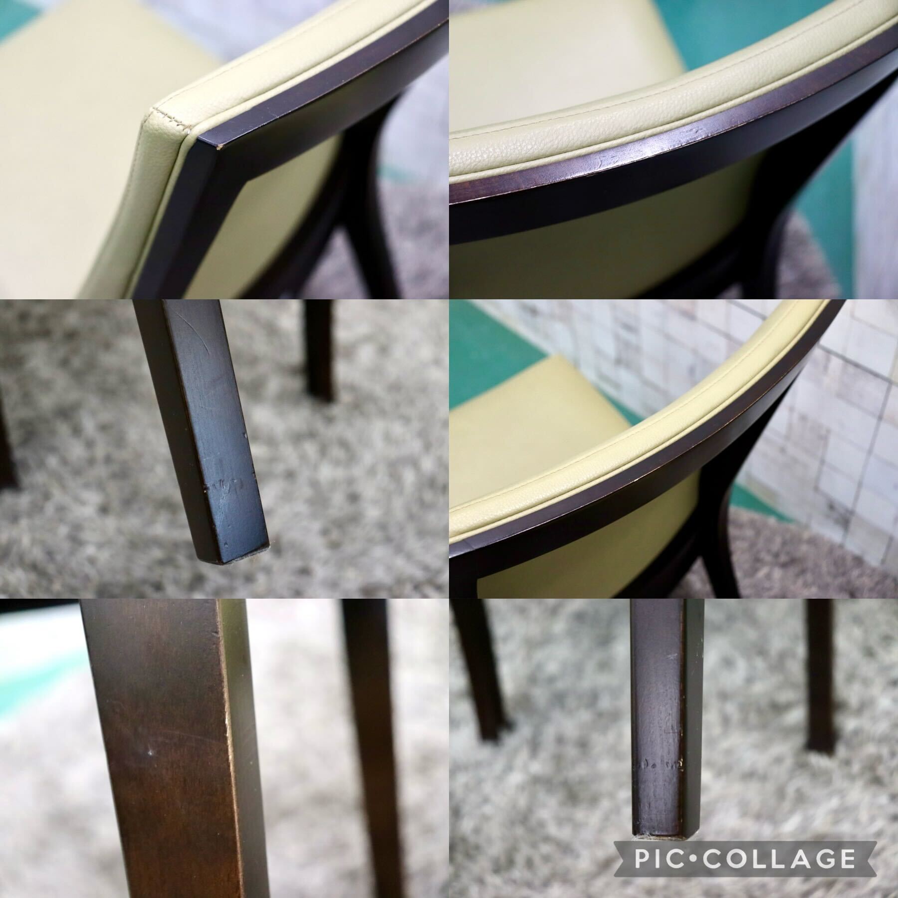 GMGS161B○Chitano / チターノ C16655 ダイニングチェア 食卓椅子 チェア 合皮 2脚セット カリモク karimoku モダン 国産家具