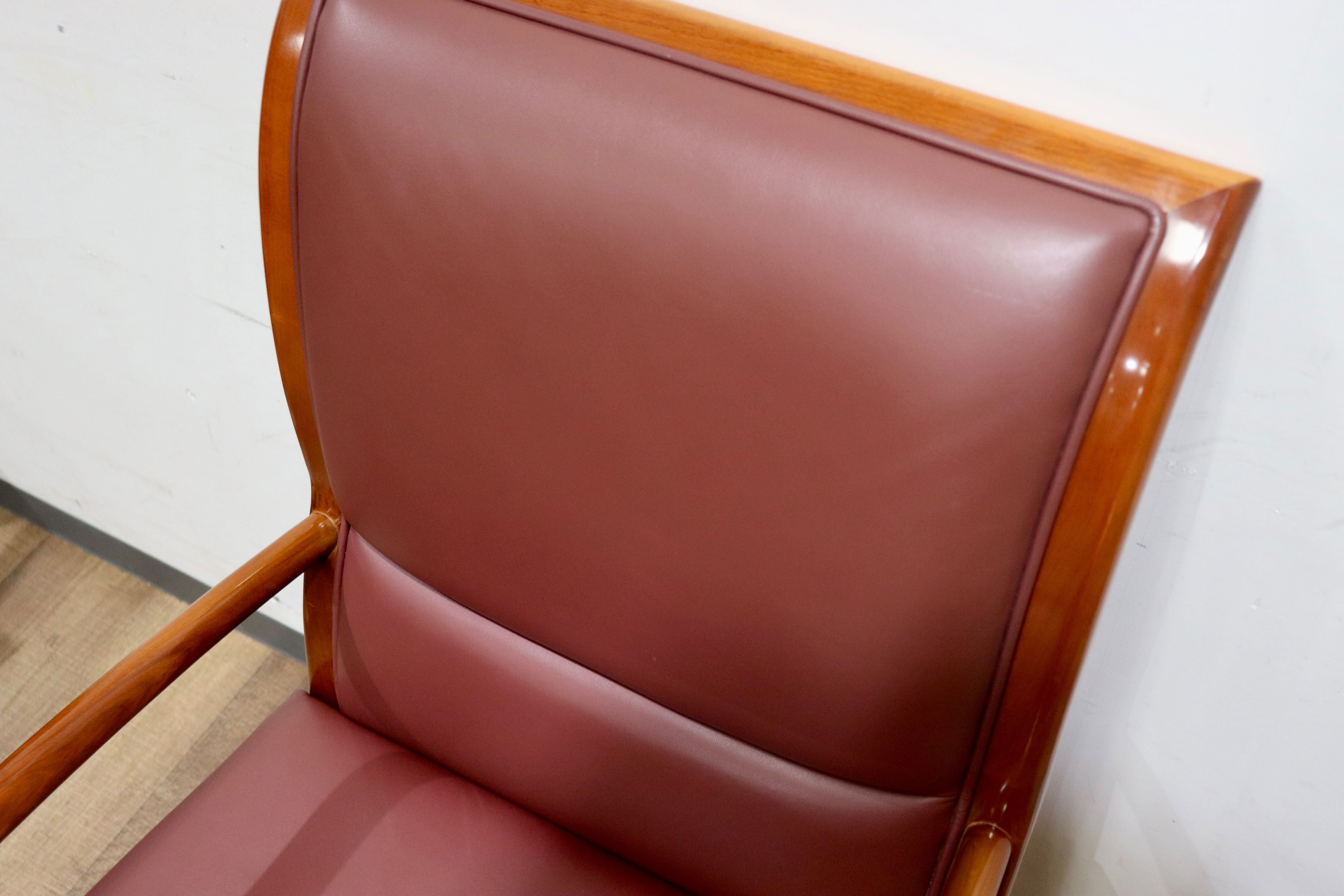 GMHK626B○domani / ドマーニ カリモク最高峰 Forza フォルザ ダイニングチェア アームチェア 食卓椅子 本革 モダン 肘置き 定価約27万