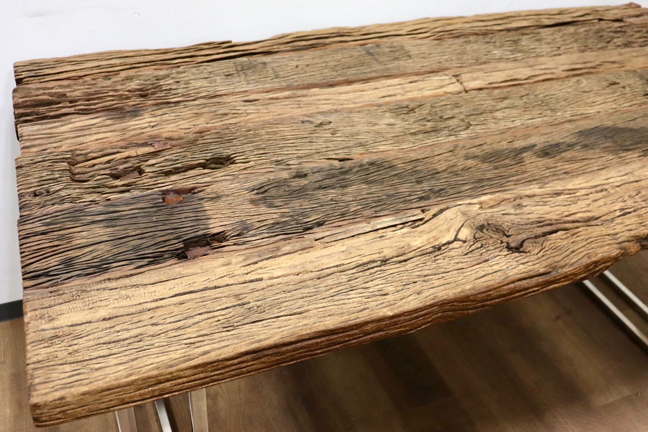 GMHK82○FAR EAST FURNITURE RAILWAY ダイニングテーブル 作業台 食卓テーブル ASPLUND インダストリアル 廃番 定価約22万