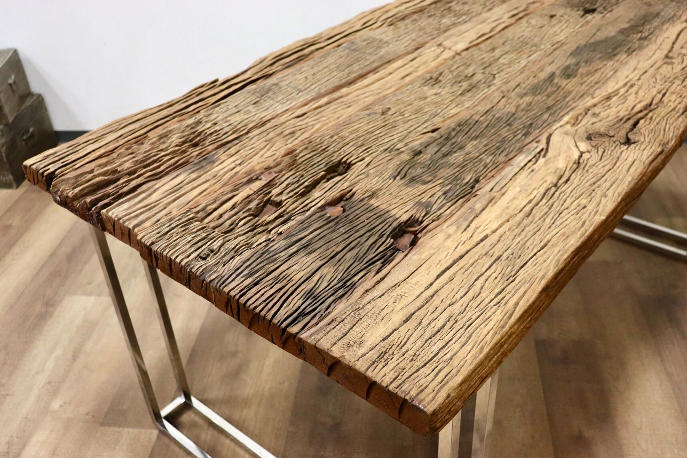 GMHK82○FAR EAST FURNITURE RAILWAY ダイニングテーブル 作業台 食卓テーブル ASPLUND インダストリアル 廃番 定価約22万