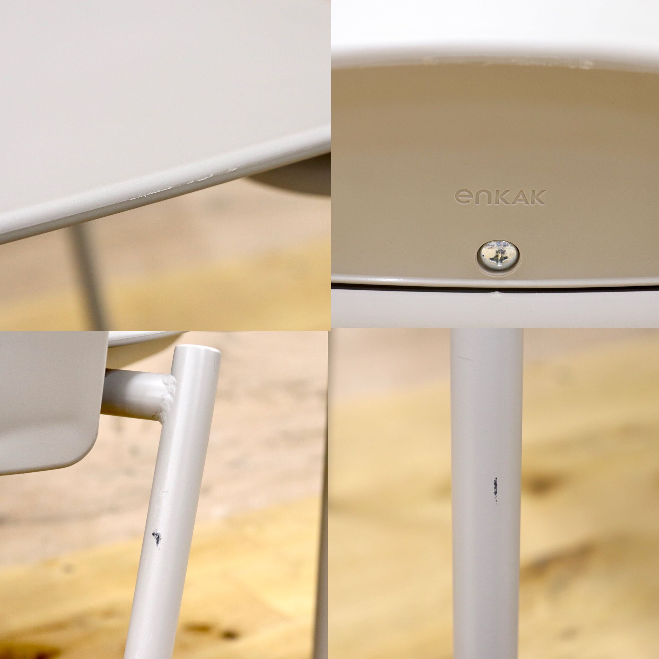 GMIK472A○enKAK meeting chair ワークチェア 2脚セット ダイニングチェア カフェ モダン 佐藤ナオキ アイリスチトセ 展示品