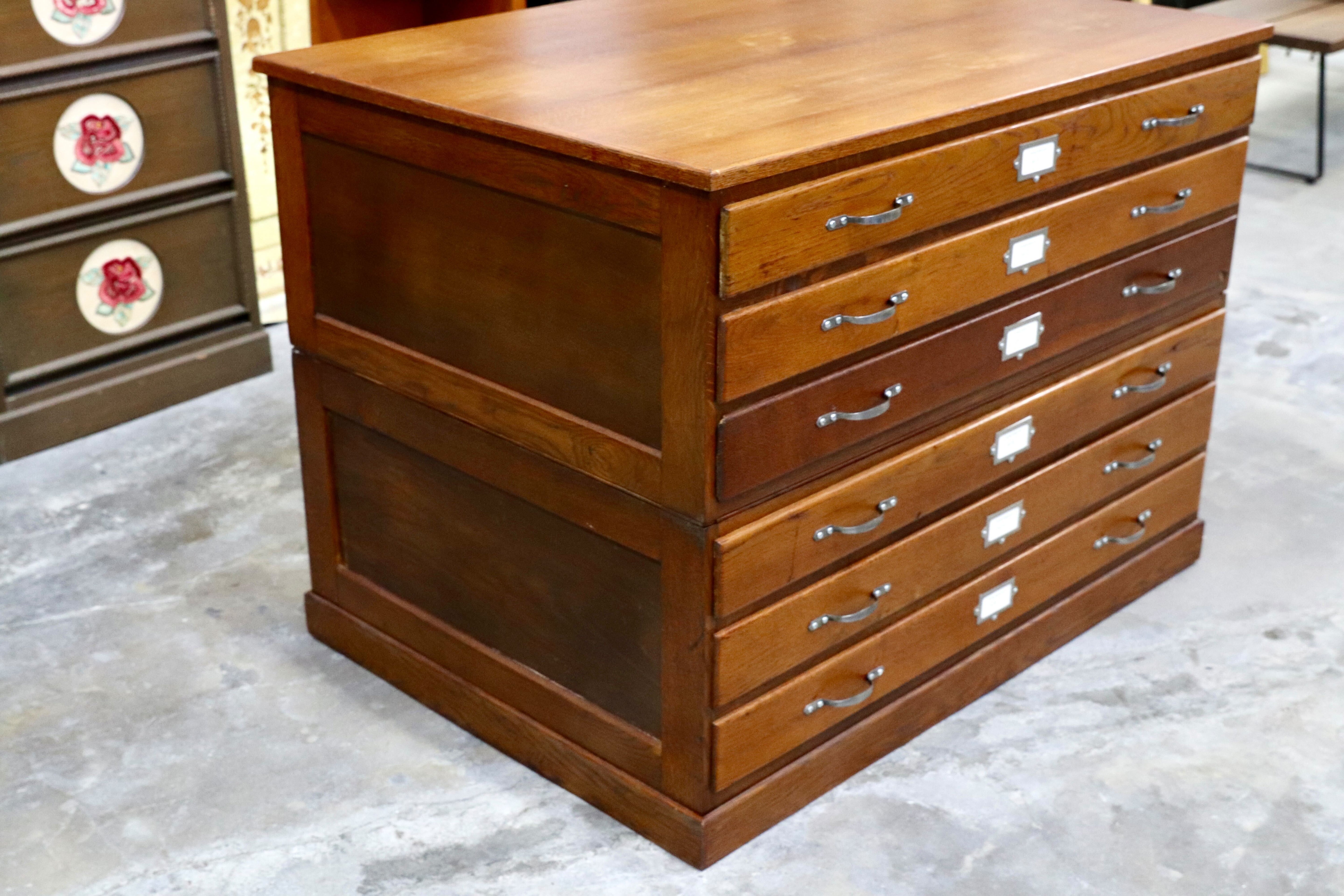 GMIS388○西洋 英国 イギリス アンティーク ワイドチェスト シャツケース 店舗什器 ヴィンテージ