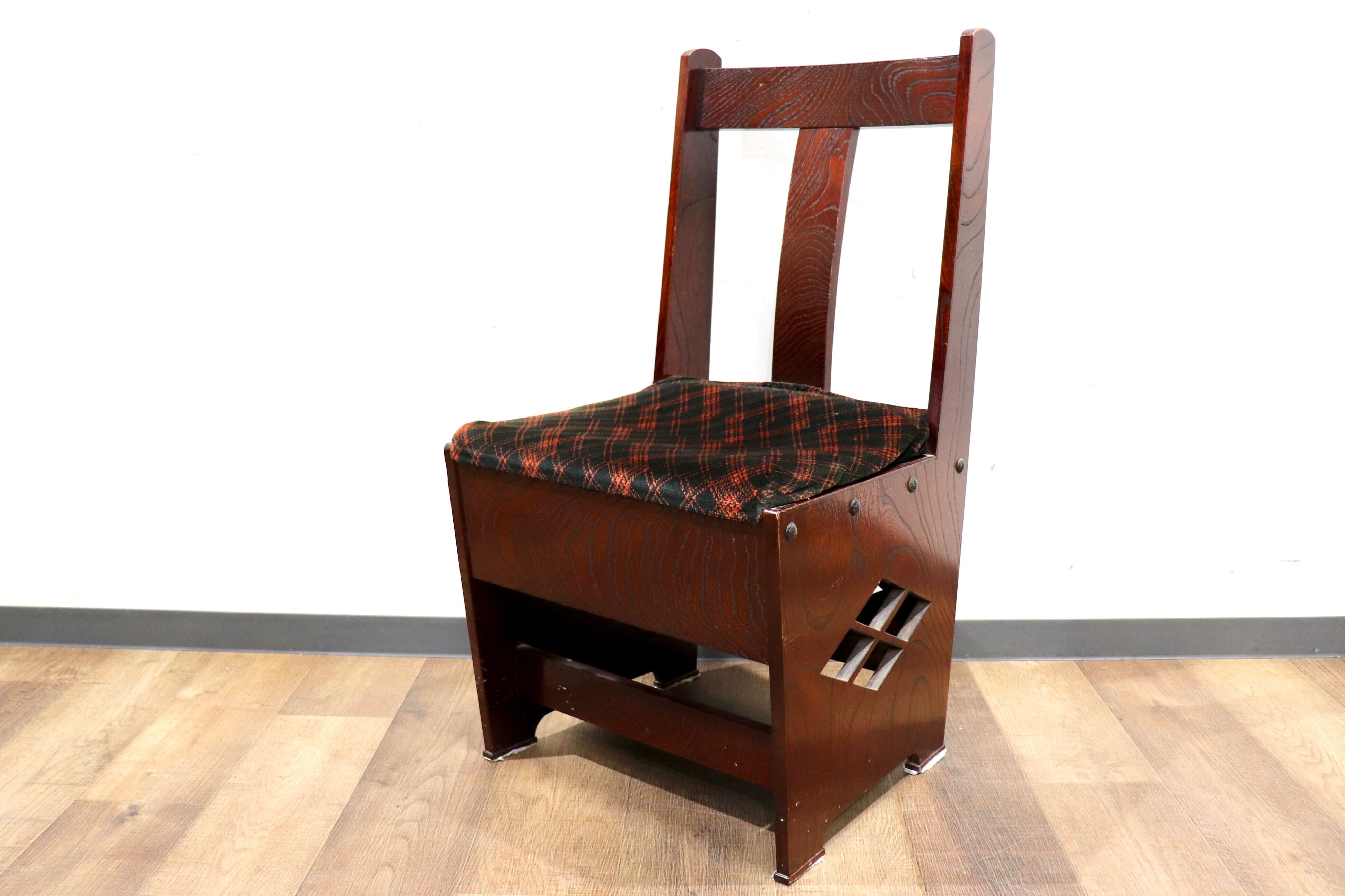 GMHH343D〇駿河民藝 欅材 囲炉裏 チェア ダイニングチェア 椅子 和家具 和モダン レトロ アンティーク 民芸家具 稀少