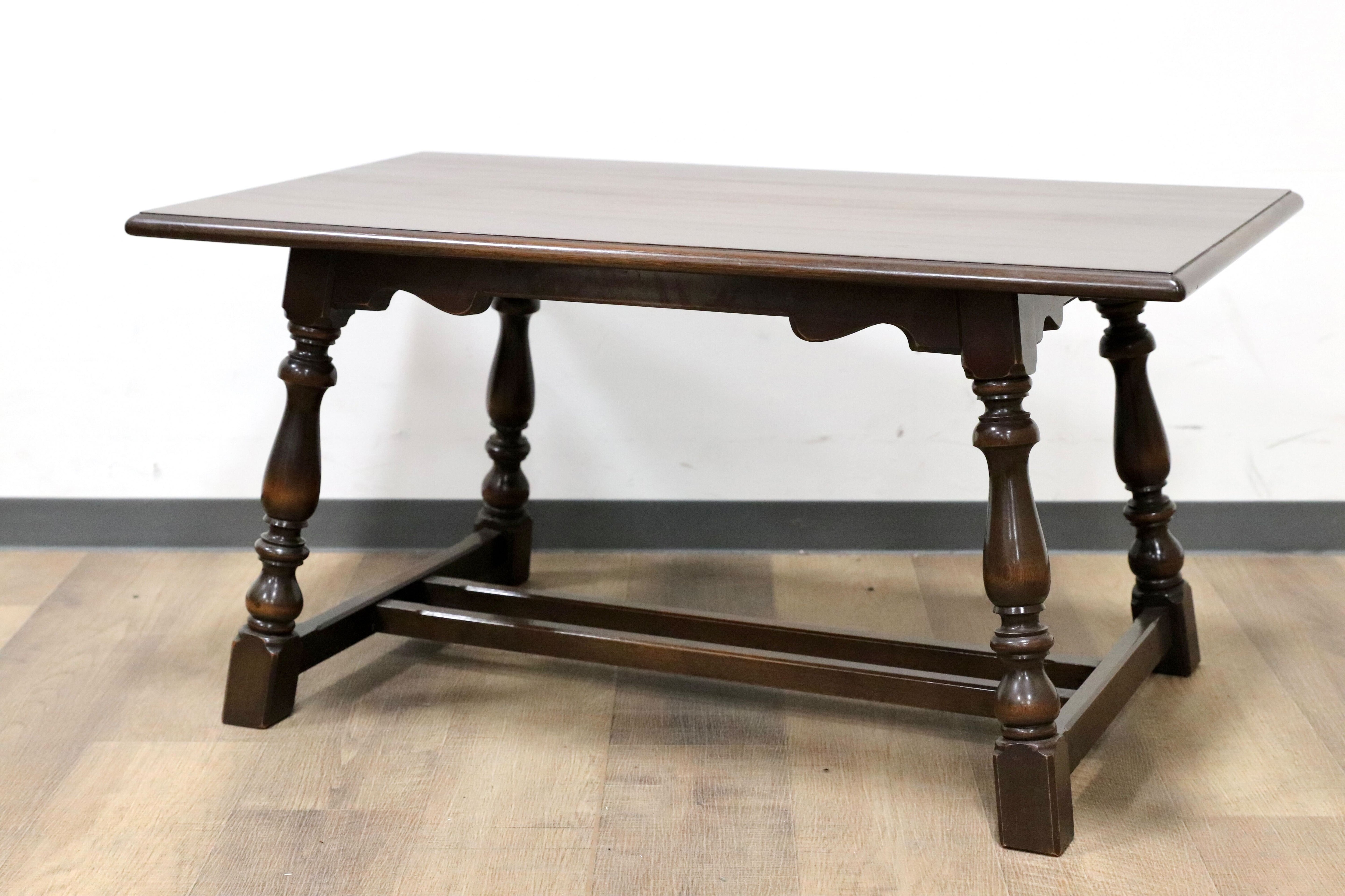 GMGH115○徳田家具 センターテーブル リビングテーブル ローテーブル コーヒーテーブル 超希少 レトロ アンティーク カントリー