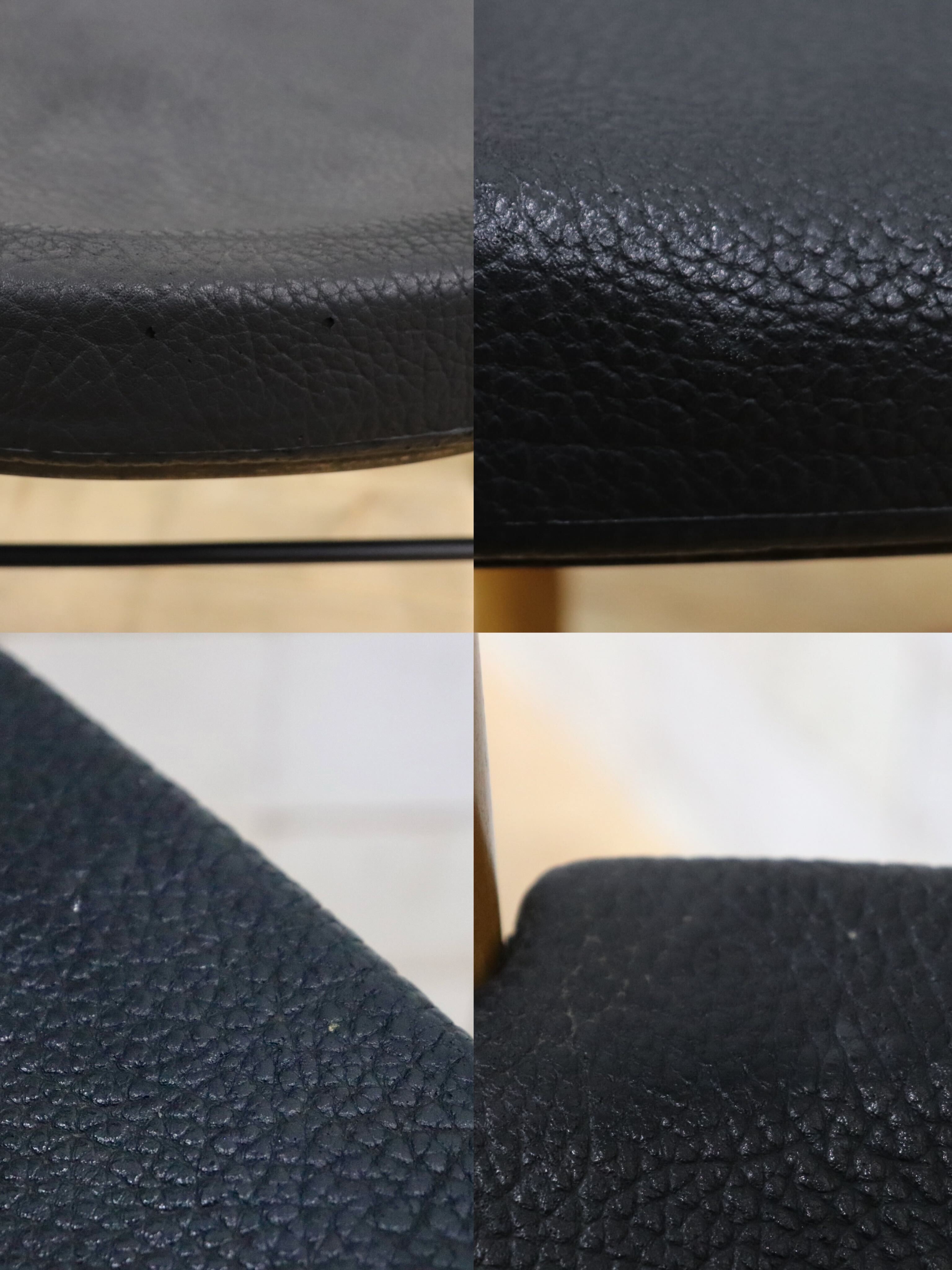 GMIN7K〇Cassina / カッシーナ レオナルドチェア ダイニングチェア Strassle collection社 スイス 椅子 ブラック 北欧スタイル