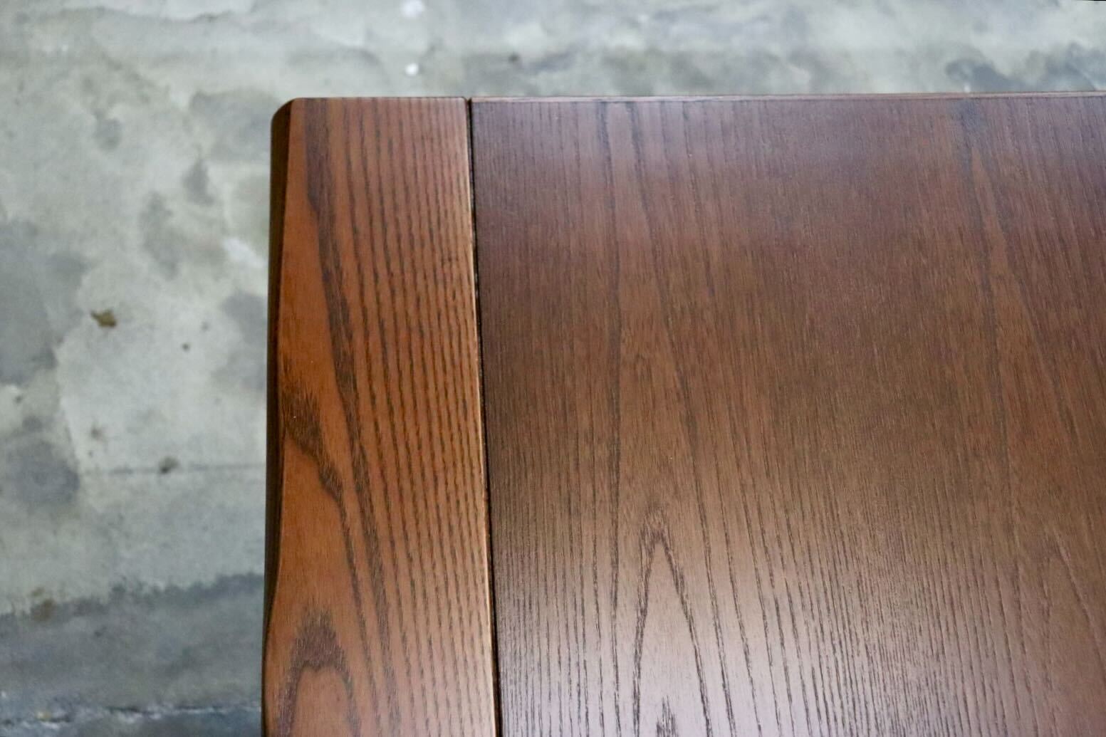 GMIH494A○工房家具 和モダン ダイニングテーブル 食卓テーブル 作業台 タモ材 和家具 店舗什器 ローテーブル リビングテーブル 美品