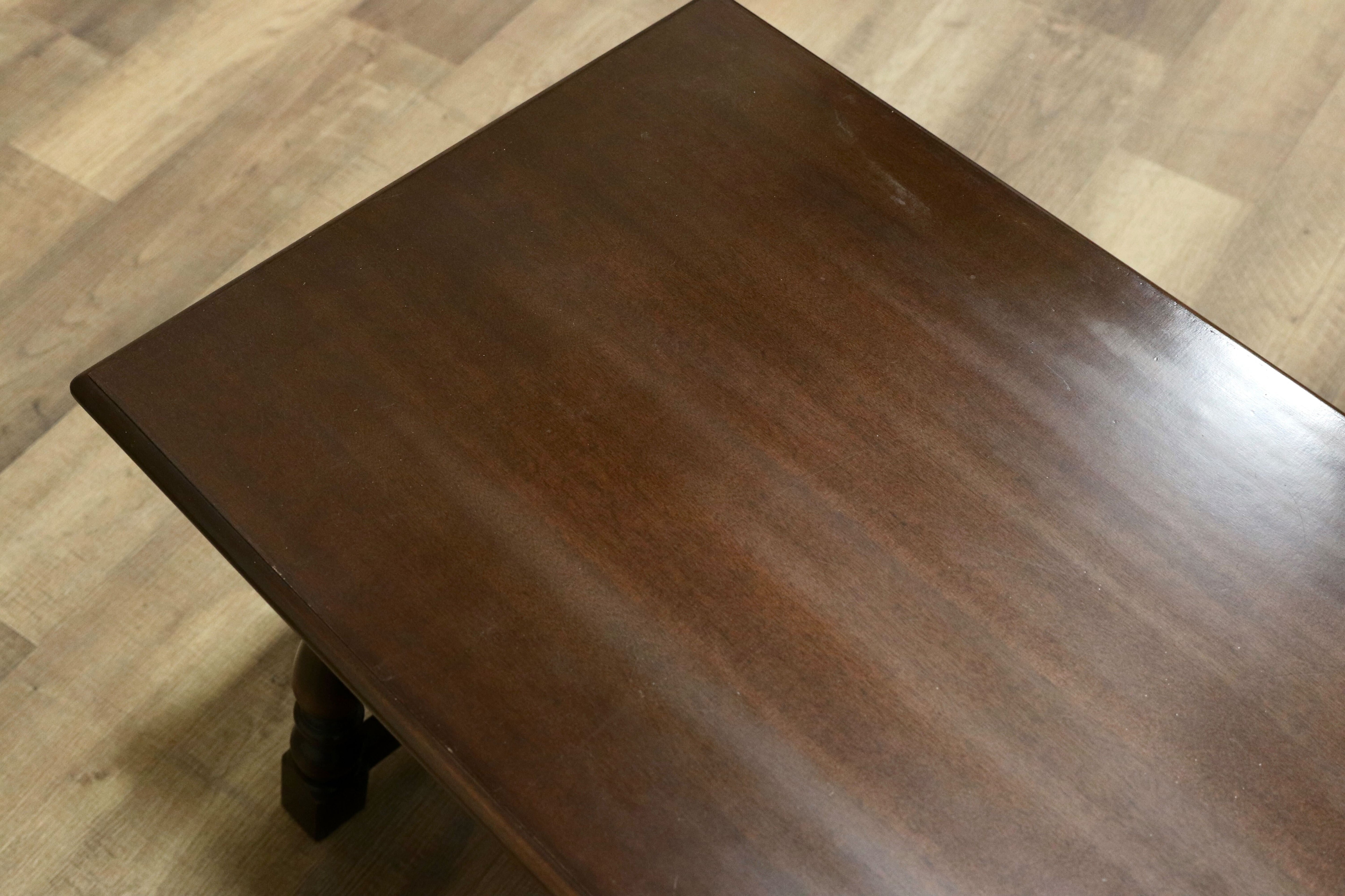 GMGH115○徳田家具 センターテーブル リビングテーブル ローテーブル コーヒーテーブル 超希少 レトロ アンティーク カントリー