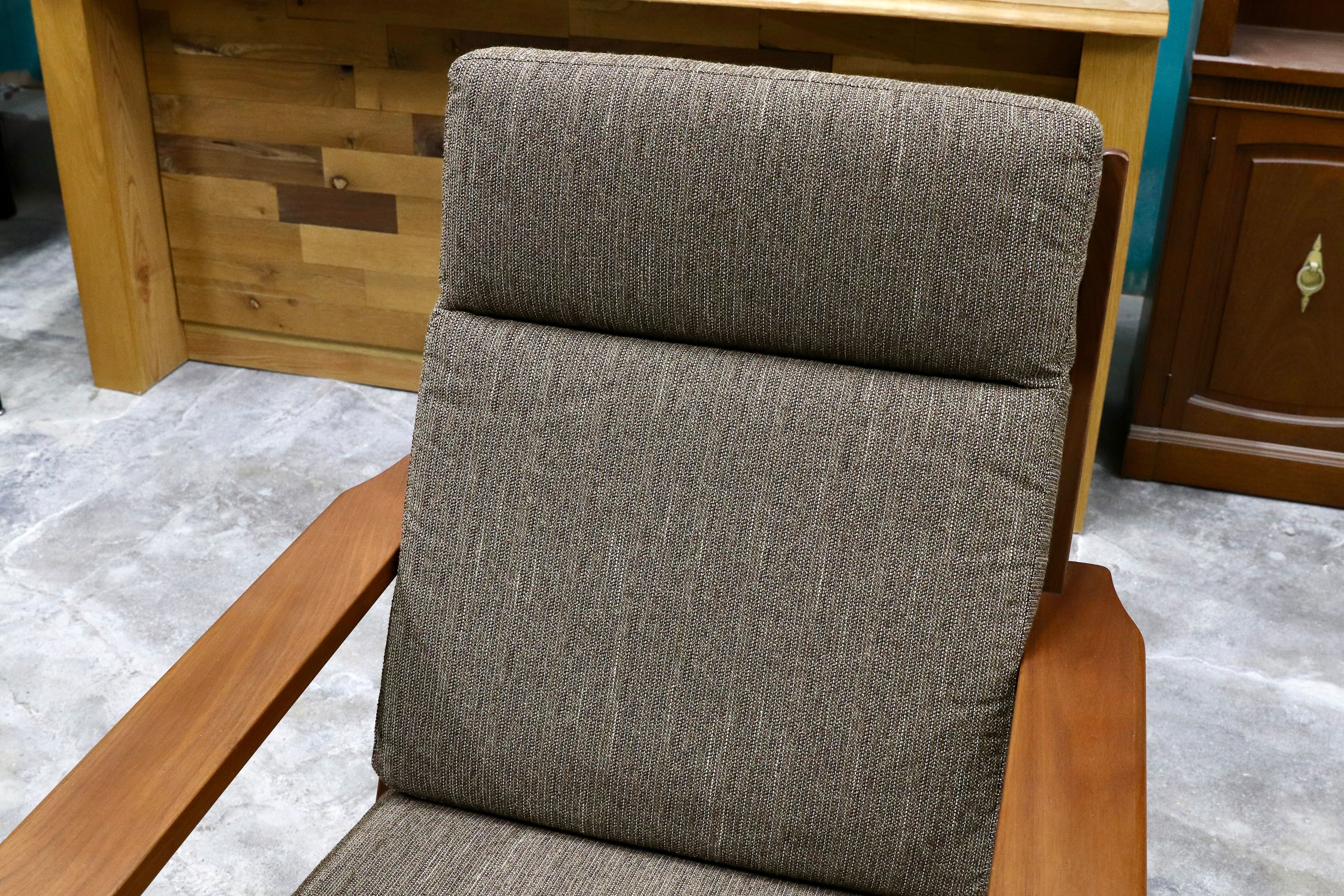 GMHS476○ナガノインテリア / NAGANO INTERIOR ツムギ 1人掛けソファ シングルソファ イージーチェア 北欧スタイル チェリー材 約15万