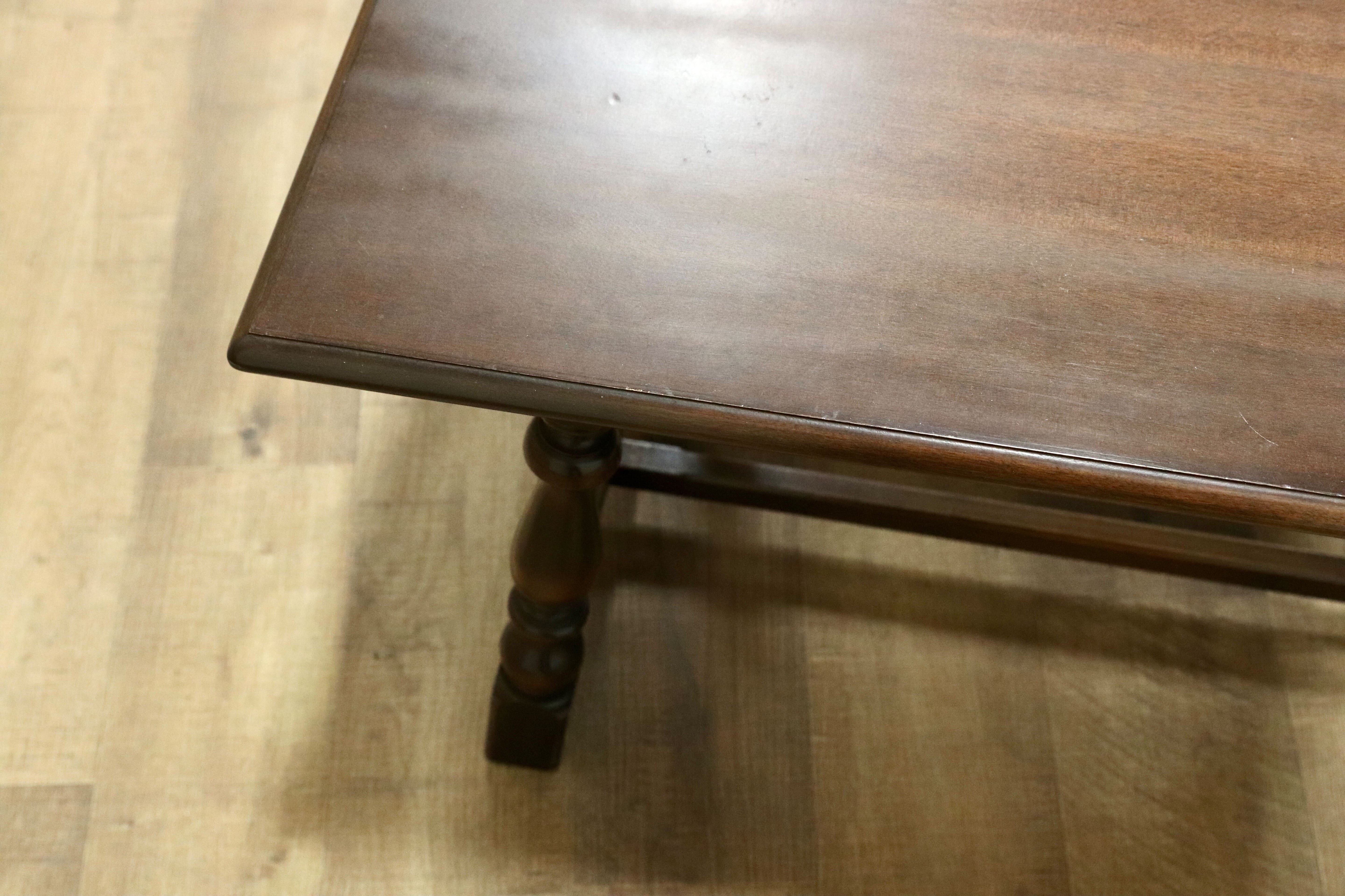 GMGH115○徳田家具 センターテーブル リビングテーブル ローテーブル コーヒーテーブル 超希少 レトロ アンティーク カントリー