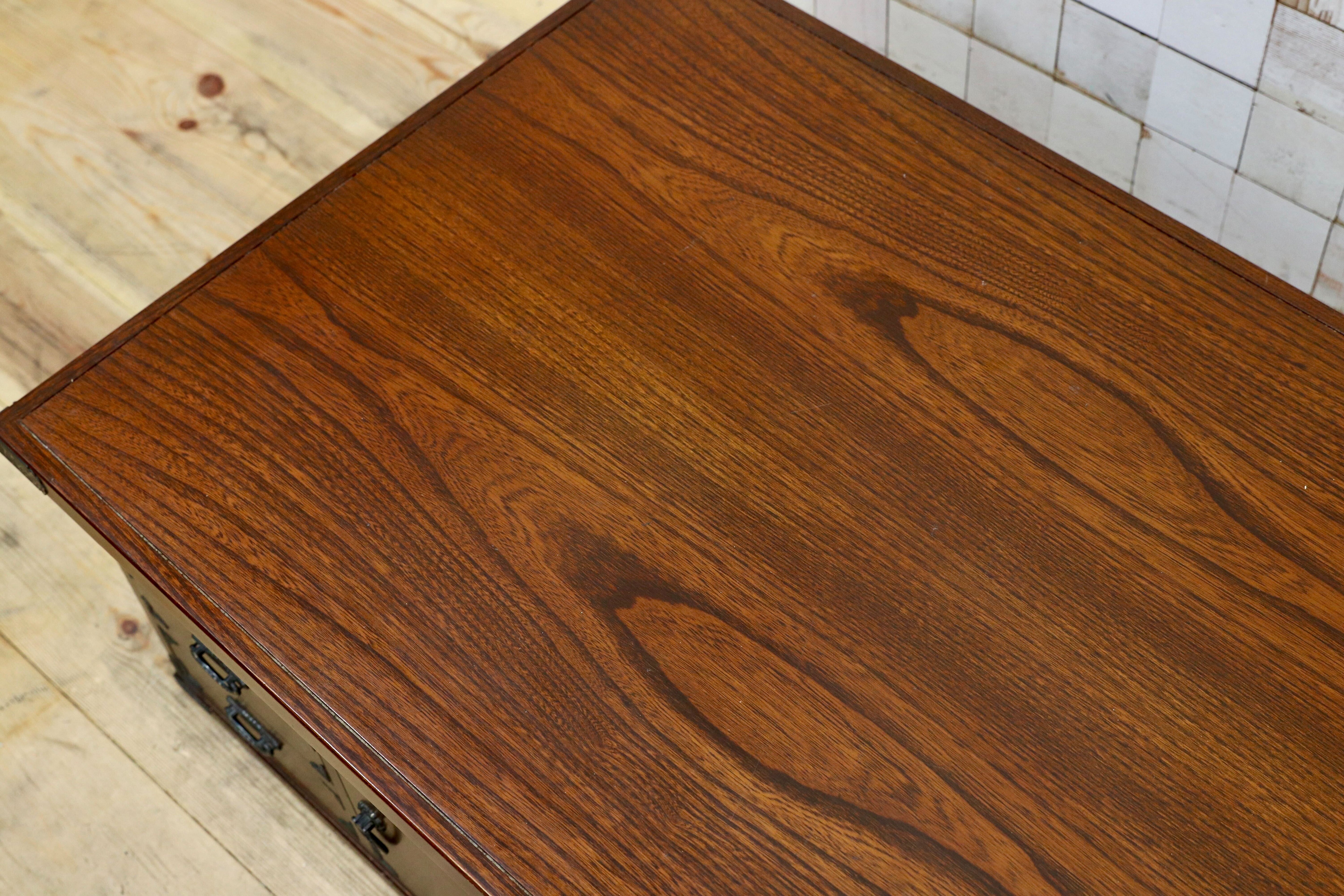 GMIS295○文机 和家具 レトロ 和モダン 座敷 和室 ローテーブル デスク アンティーク 座卓