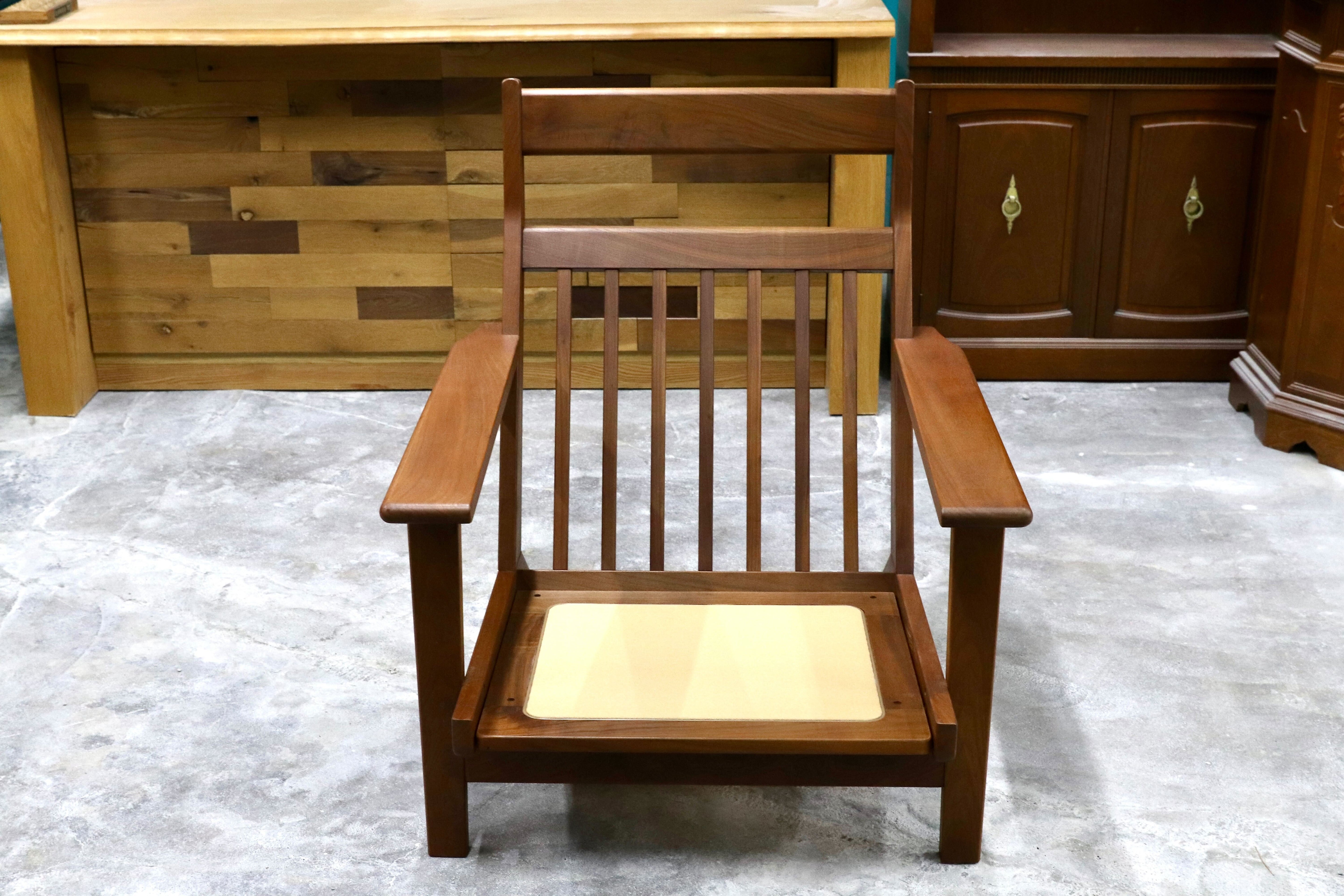 GMHS476○ナガノインテリア / NAGANO INTERIOR ツムギ 1人掛けソファ シングルソファ イージーチェア 北欧スタイル チェリー材 約15万