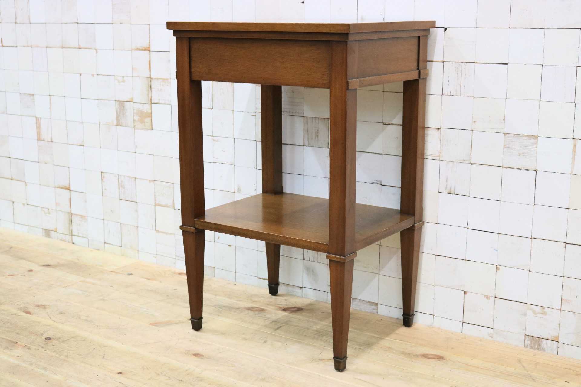 GMIO40○DREXEL HERITAGE / ドレクセルヘリテイジ TRIUNE トライユン サイドテーブル エンドテーブル 花台 電話台 クラシック ヴィンテージ