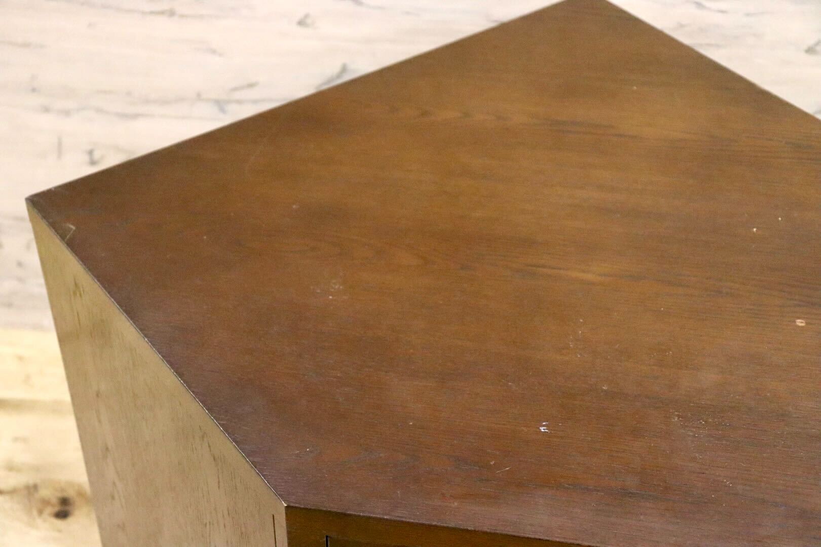 GMHN182B○domani / ドマーニ Morganton モーガントン コーナーキャビネット ヒッコリーブラウン カリモク最高峰 クラシック アンティーク