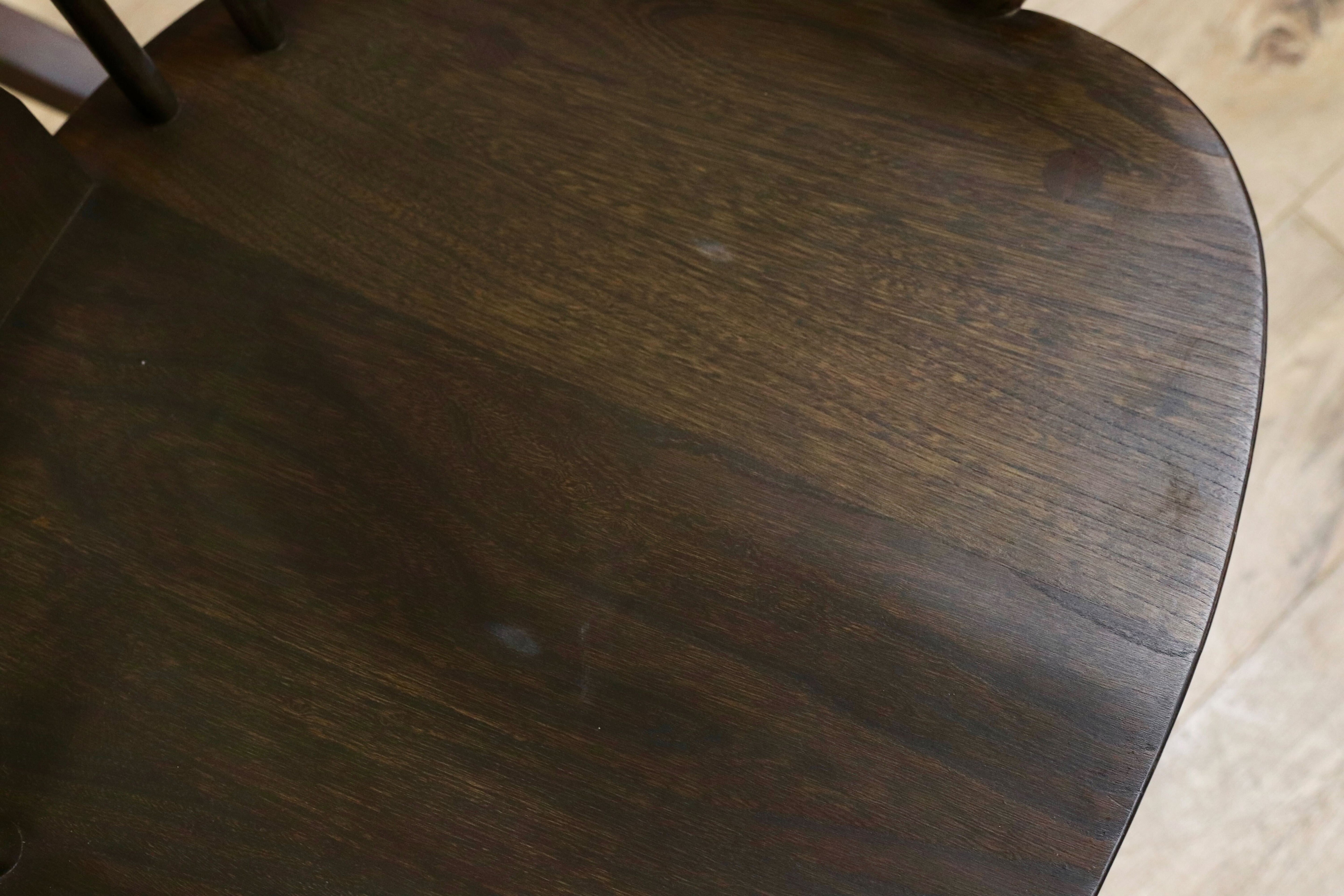 GMIK783○ERCOL / アーコール スワン クエーカー ロッキングチェア 揺り椅子 イギリス アンティーク 高島屋限定50脚 No.3 稀少