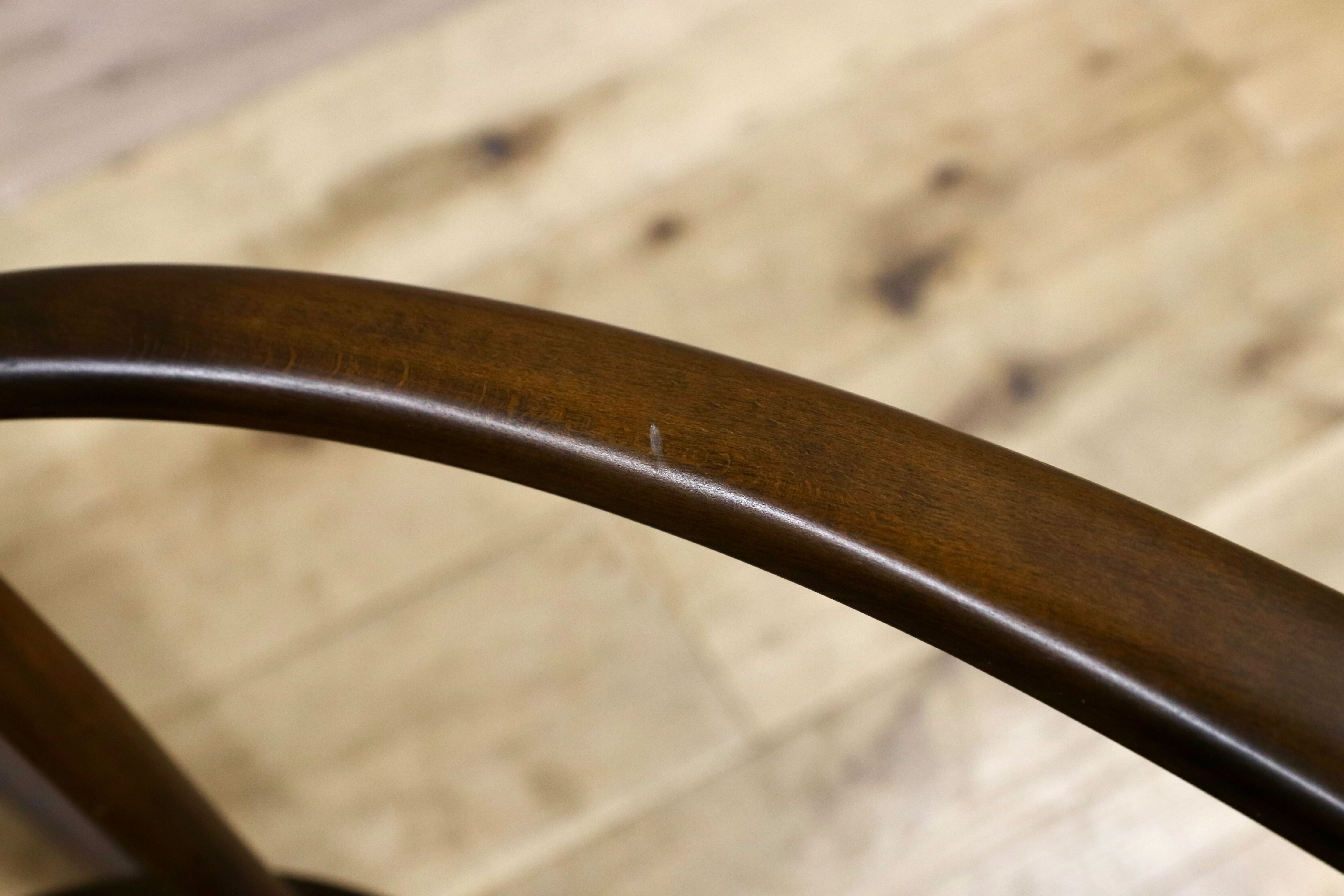 GMIK783○ERCOL / アーコール スワン クエーカー ロッキングチェア 揺り椅子 イギリス アンティーク 高島屋限定50脚 No.3 稀少