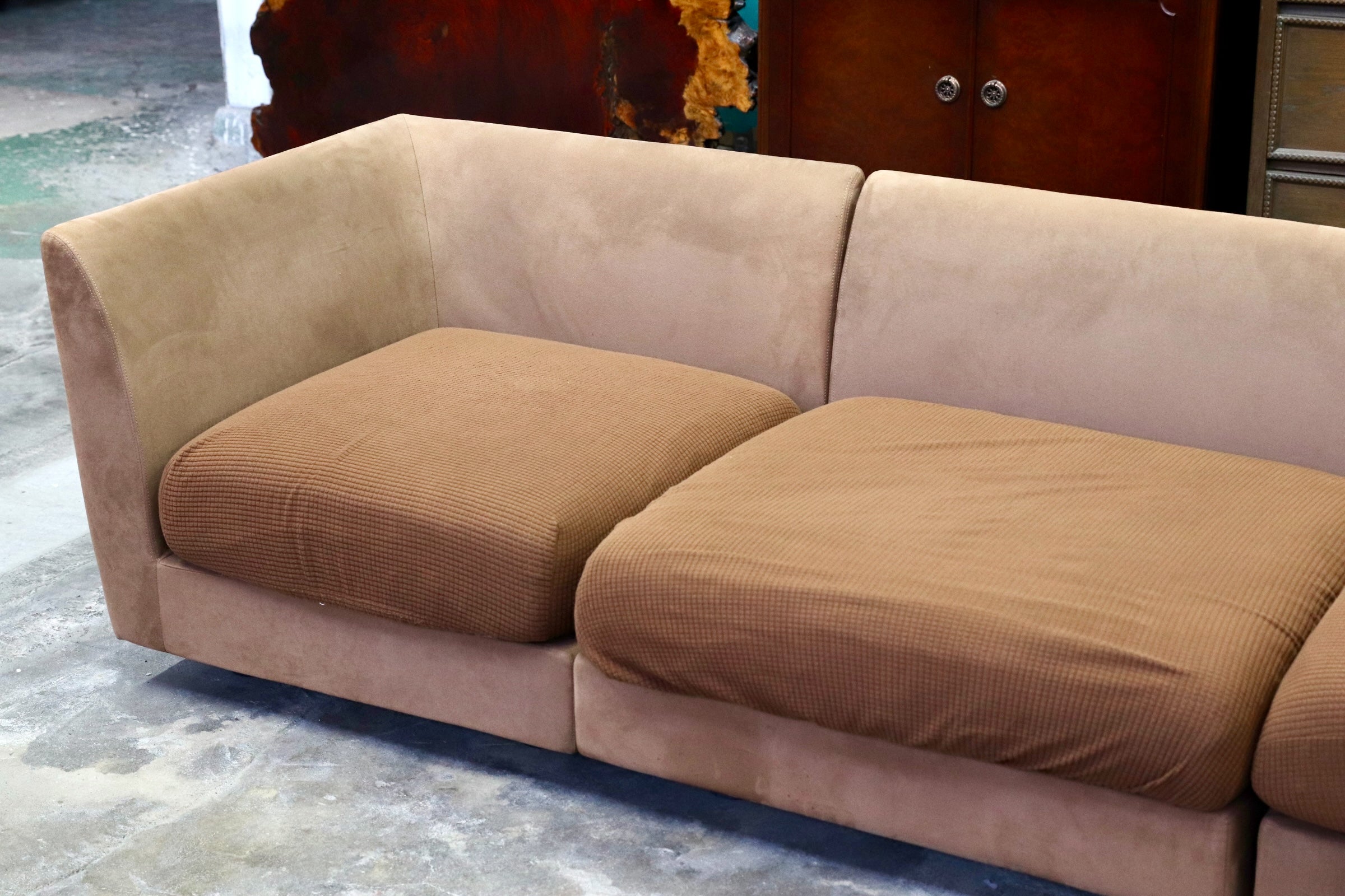 GMJK36A○arflex / アルフレックス A・SOFA エーソファ 3人掛けソファ フェザークッション 訳あり