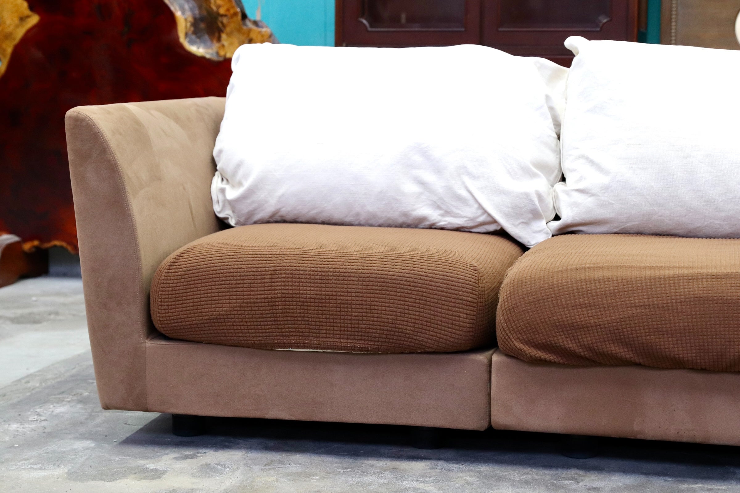 GMJK36A○arflex / アルフレックス A・SOFA エーソファ 3人掛けソファ フェザークッション 訳あり
