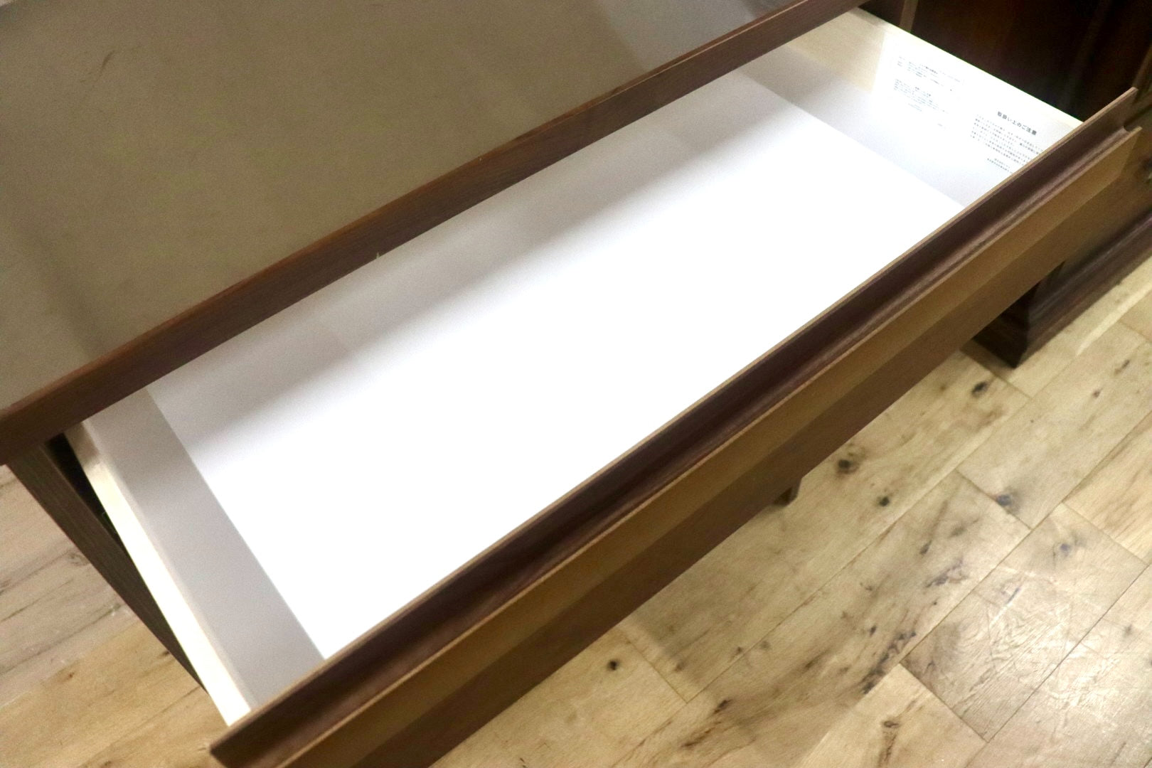 GMJK67〇unico / ウニコ DIX ディクス ダストカウンター キッチンカウンター キッチン収納 ウォールナット 定価約6.9万