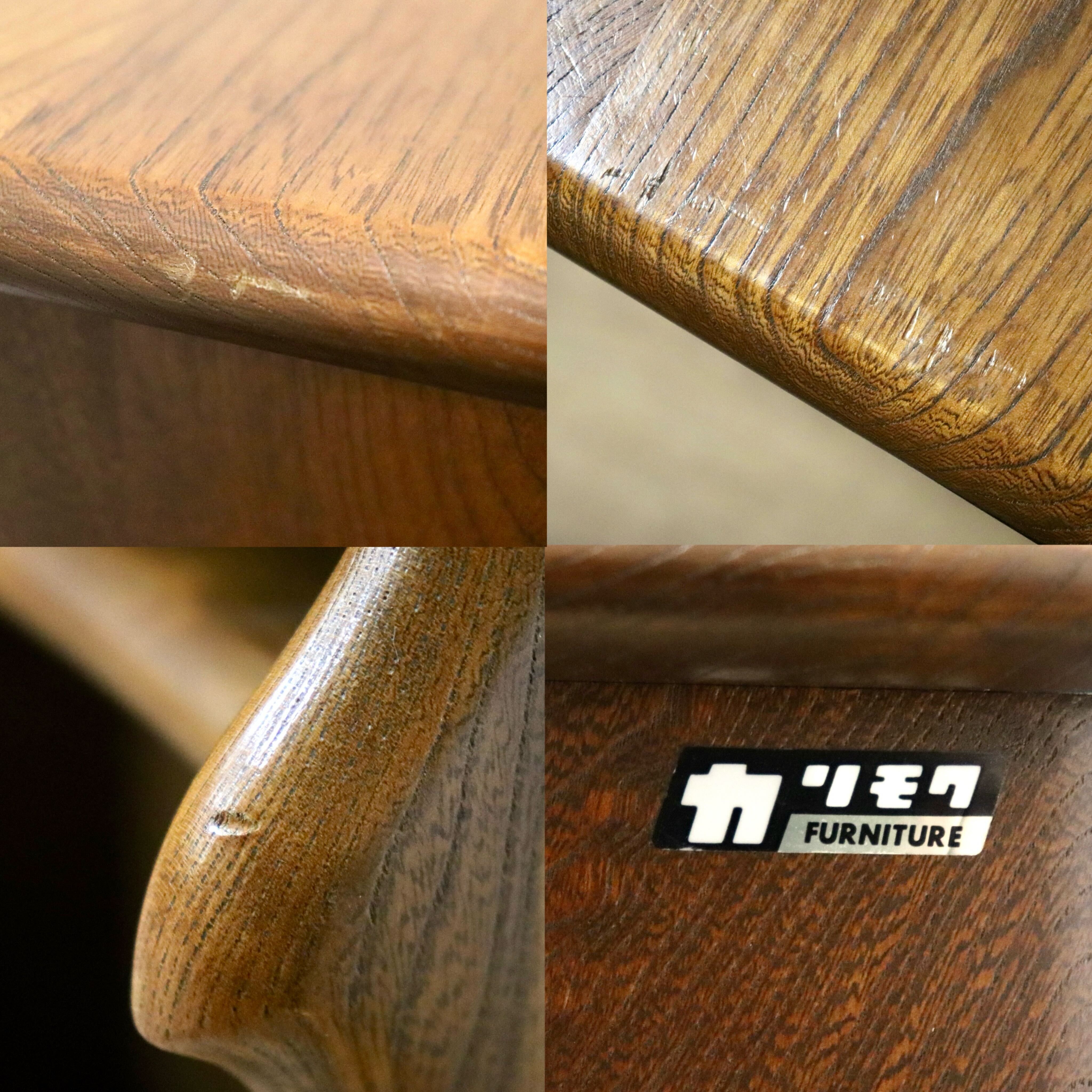 GMHN435A○karimoku / カリモク コロニアル 電話台 FAX台 花台 マガジンラック ラタン レトロ 国産家具