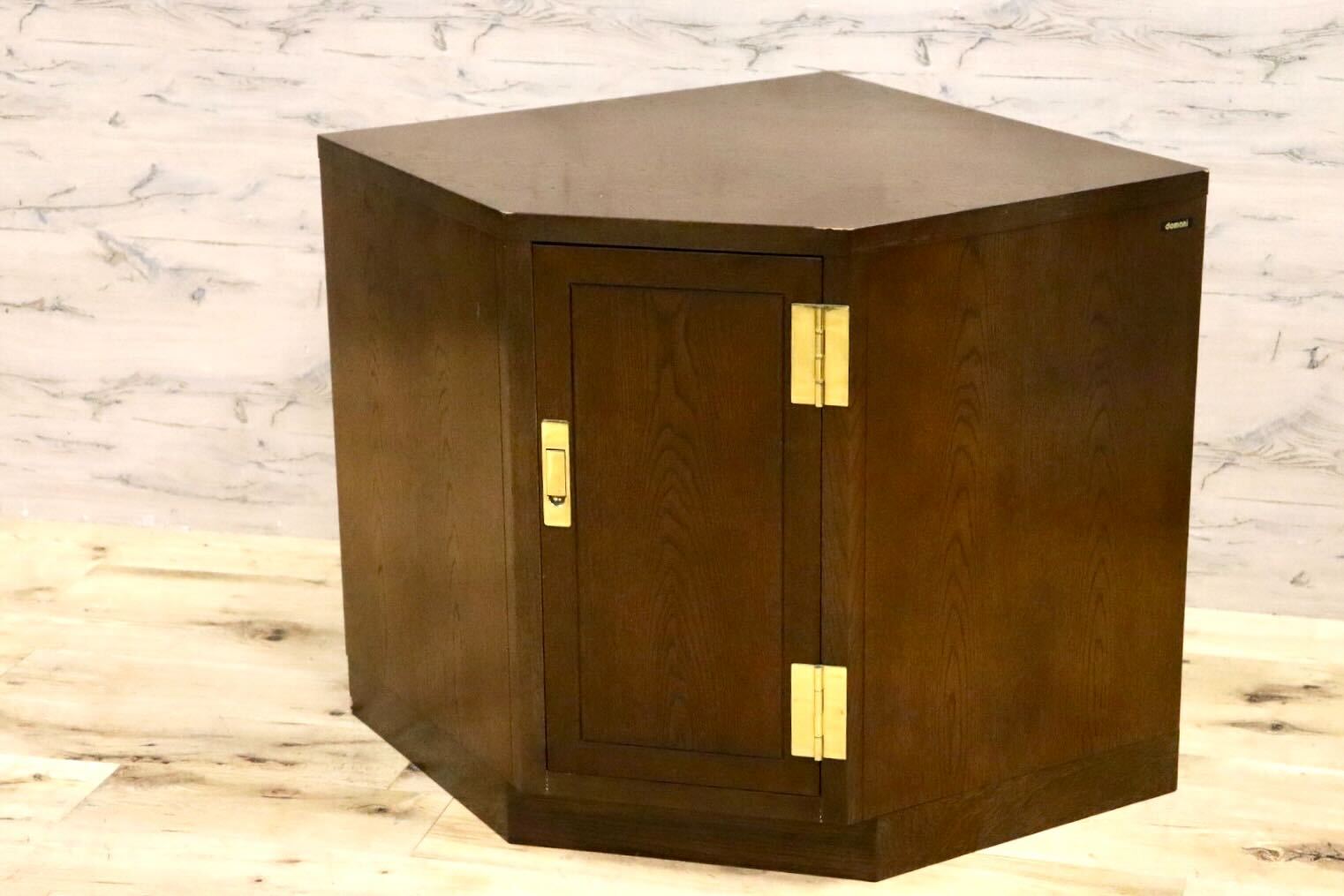 GMHN182C○domani / ドマーニ Morganton モーガントン コーナーキャビネット ヒッコリーブラウン カリモク最高峰 クラシック アンティーク